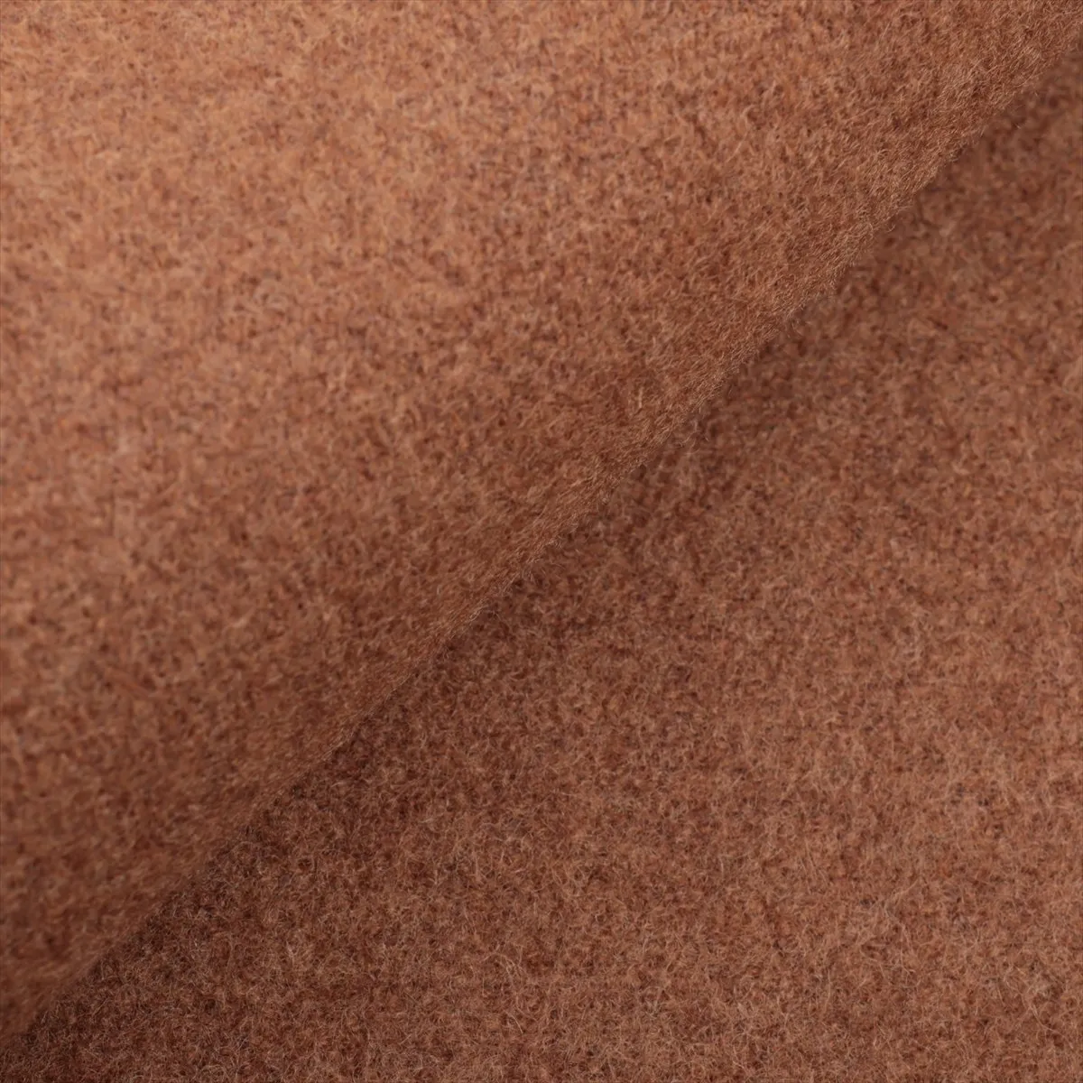 FXT252 FF Scarf, Wool x Cashmere, Brown x Black, Shows signs of wear, — view 2