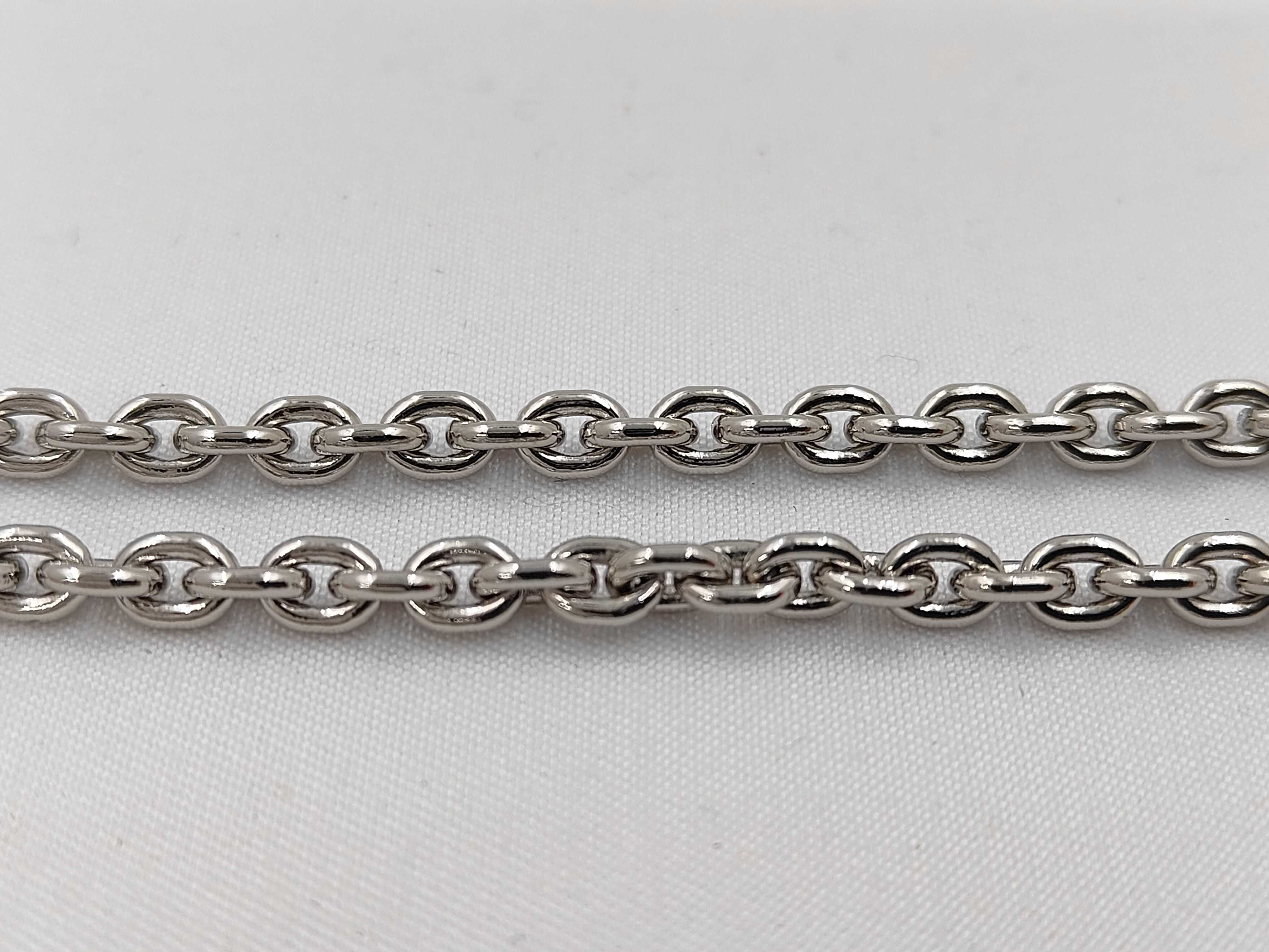 Necklace "Etrier" Black Silver Necklace — view 7