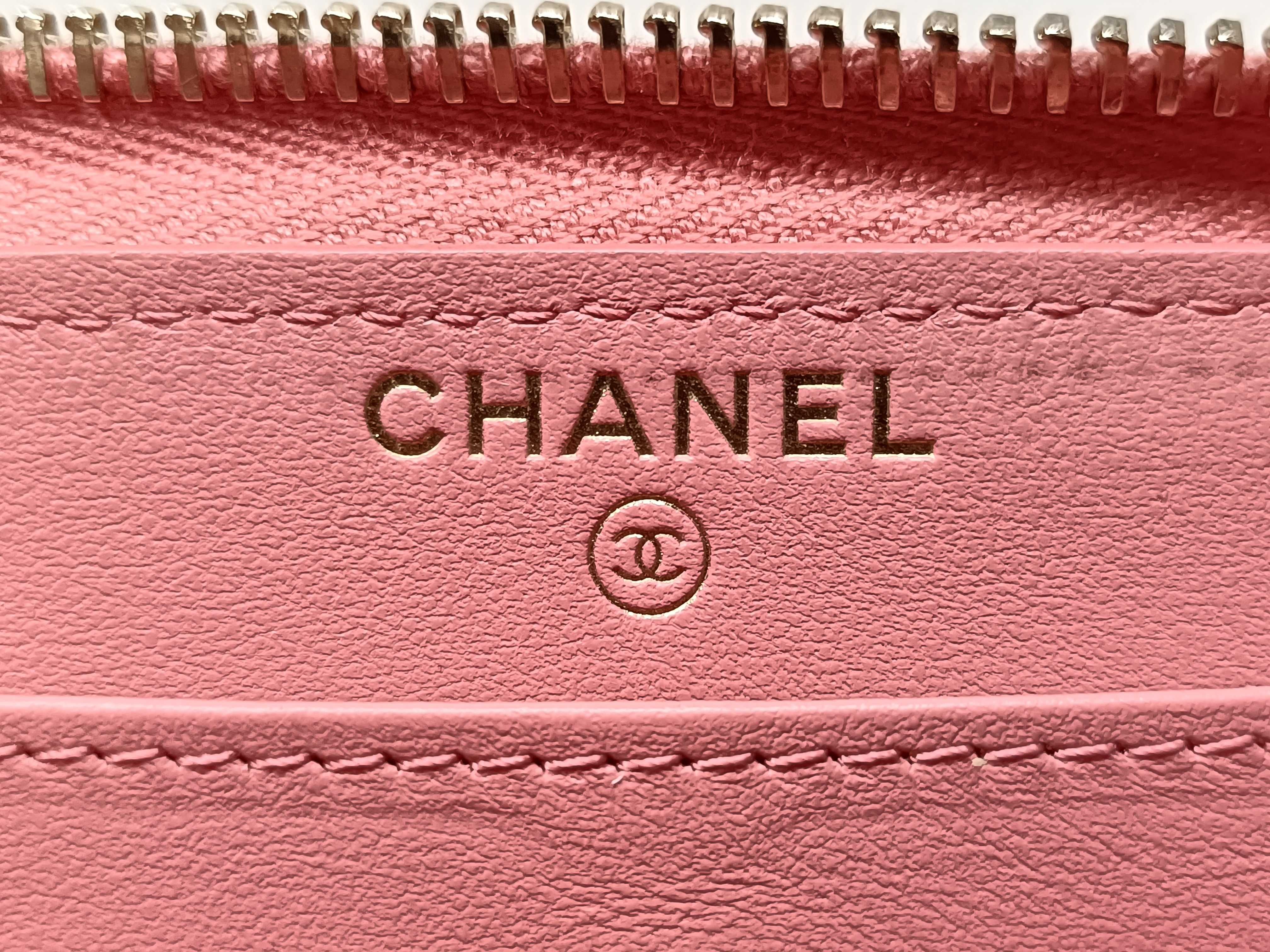 Camellia Long Wallet, Round Zip Wallet — view 14