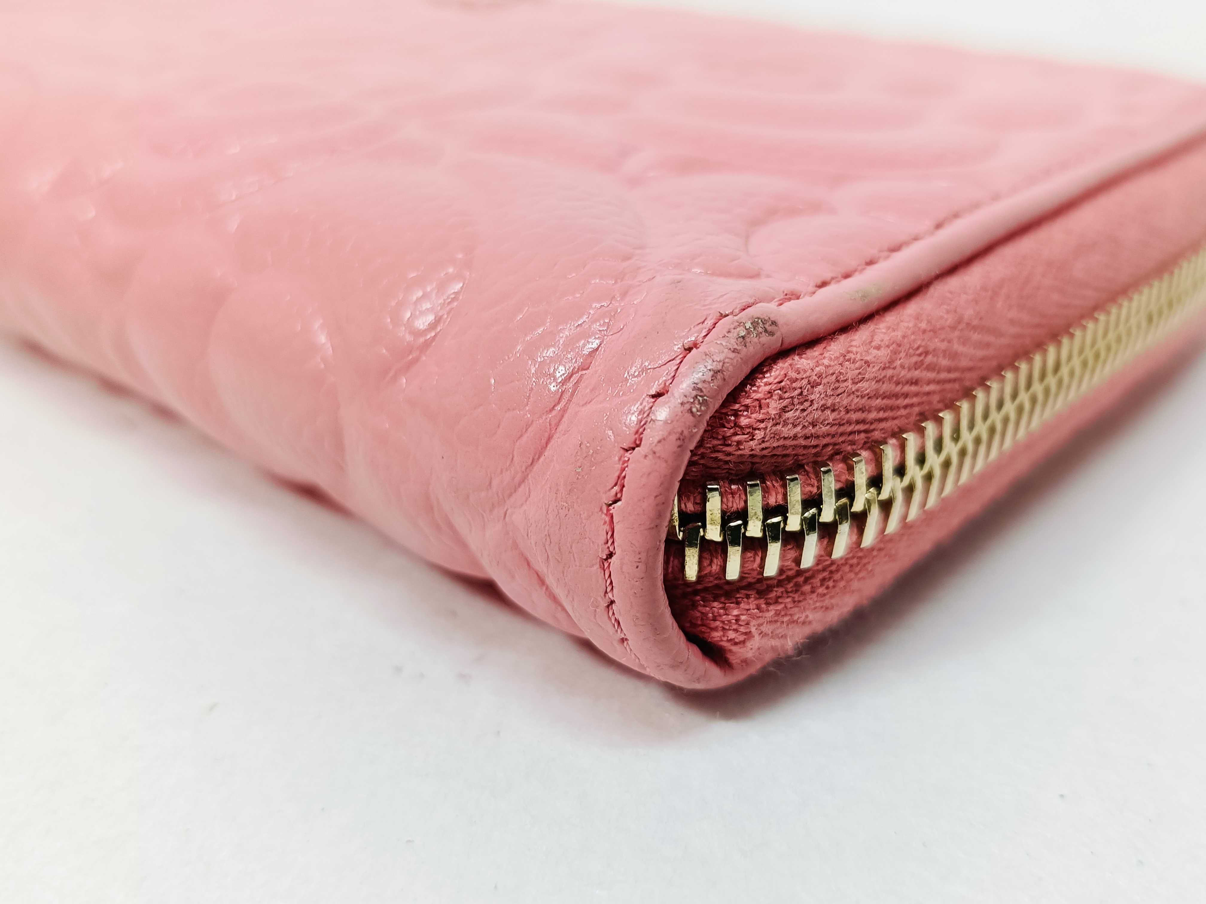 Camellia Long Wallet, Round Zip Wallet — view 4