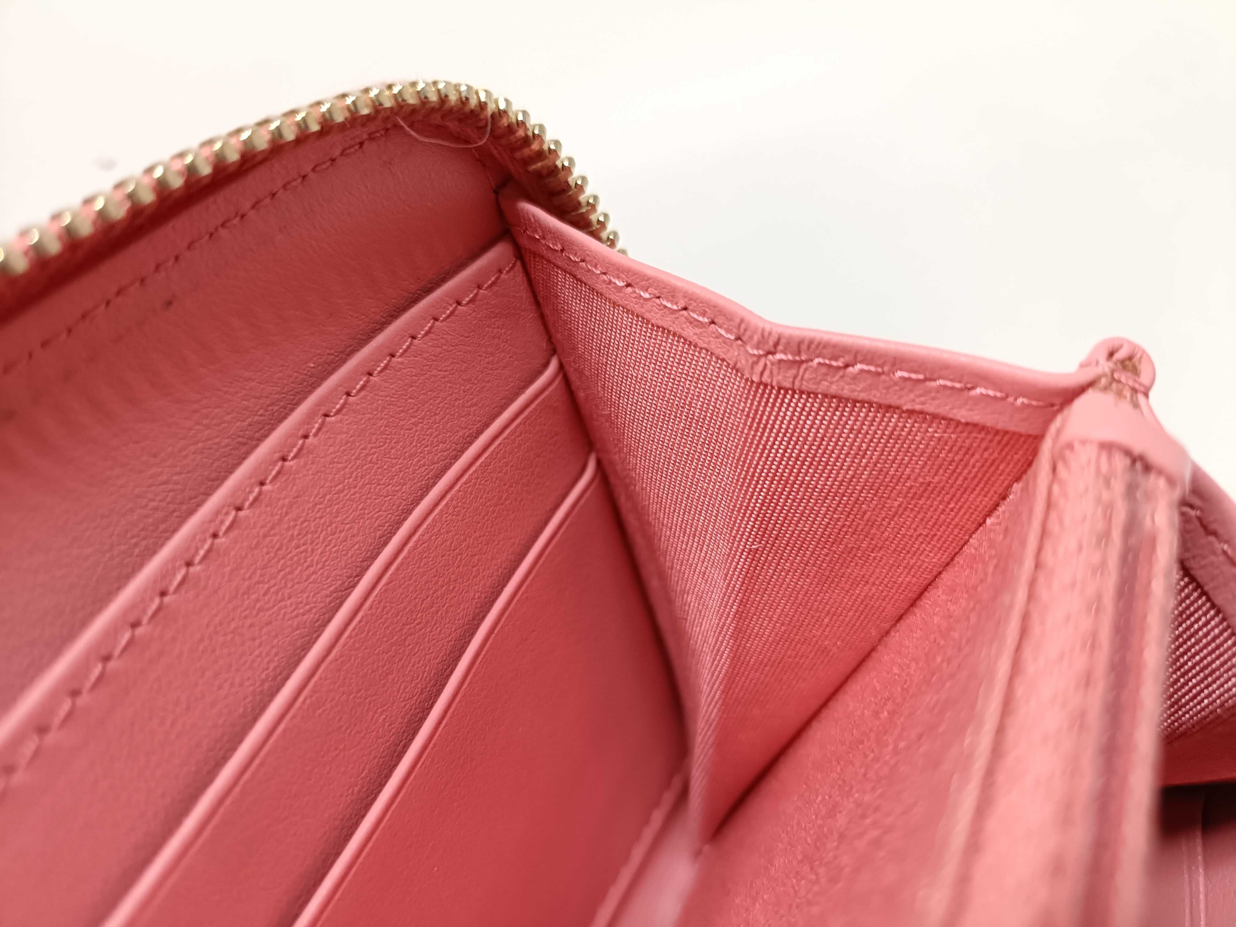 Camellia Long Wallet, Round Zip Wallet — view 9