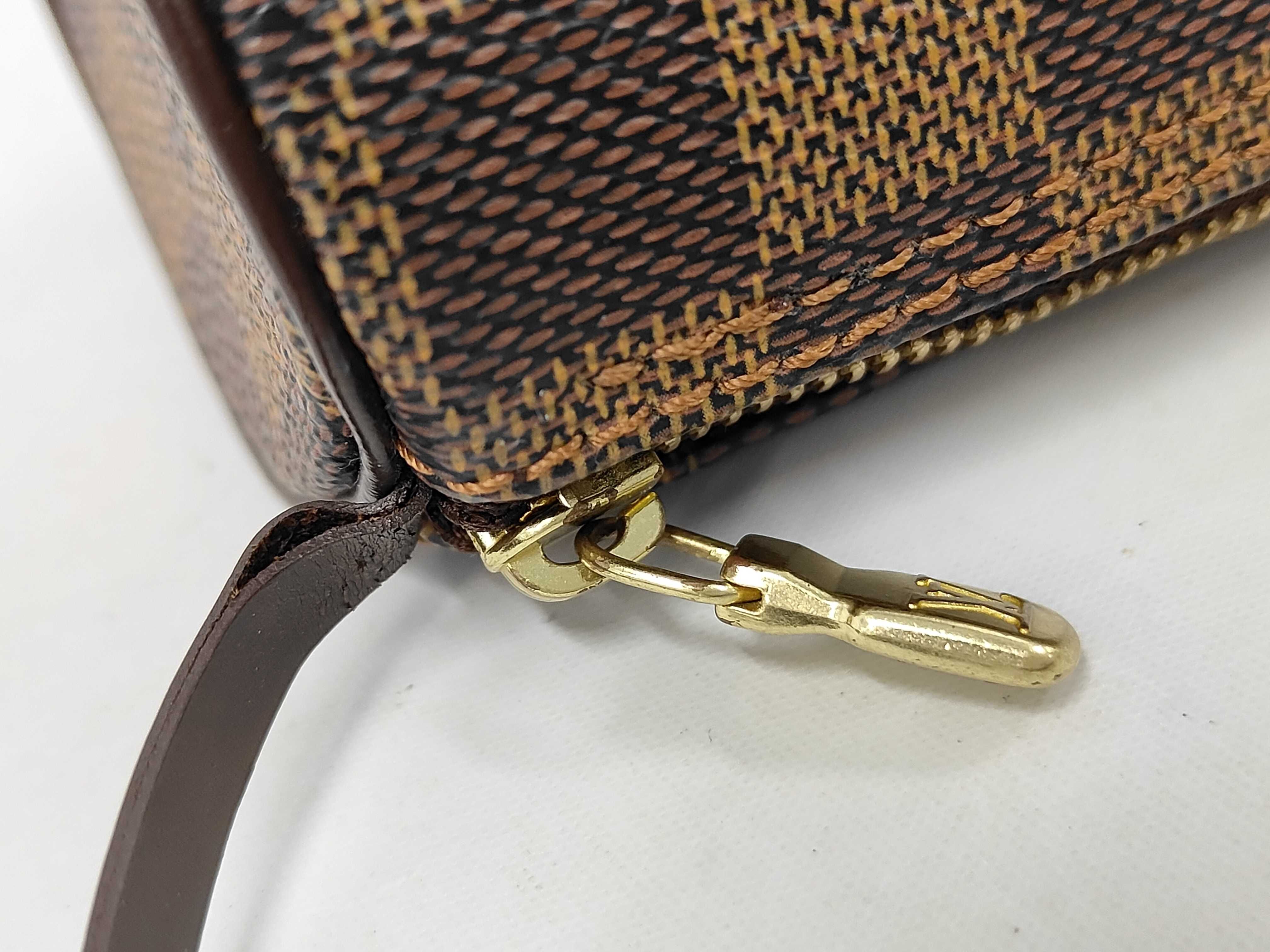 Damier Papillon Pouch — view 7