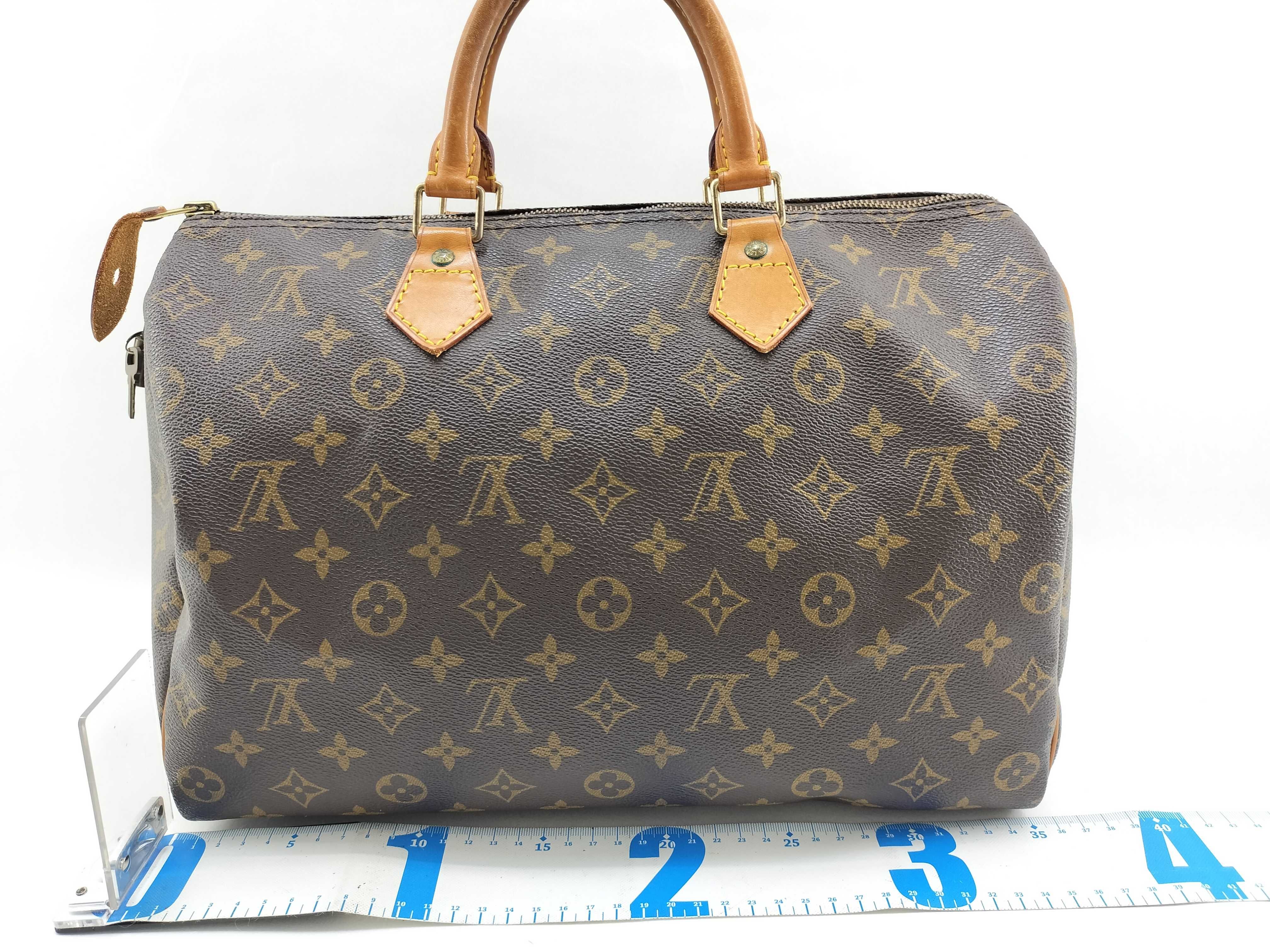 Monogram Vuitton Monogram Speedy Hand Boston Handbag — view 2