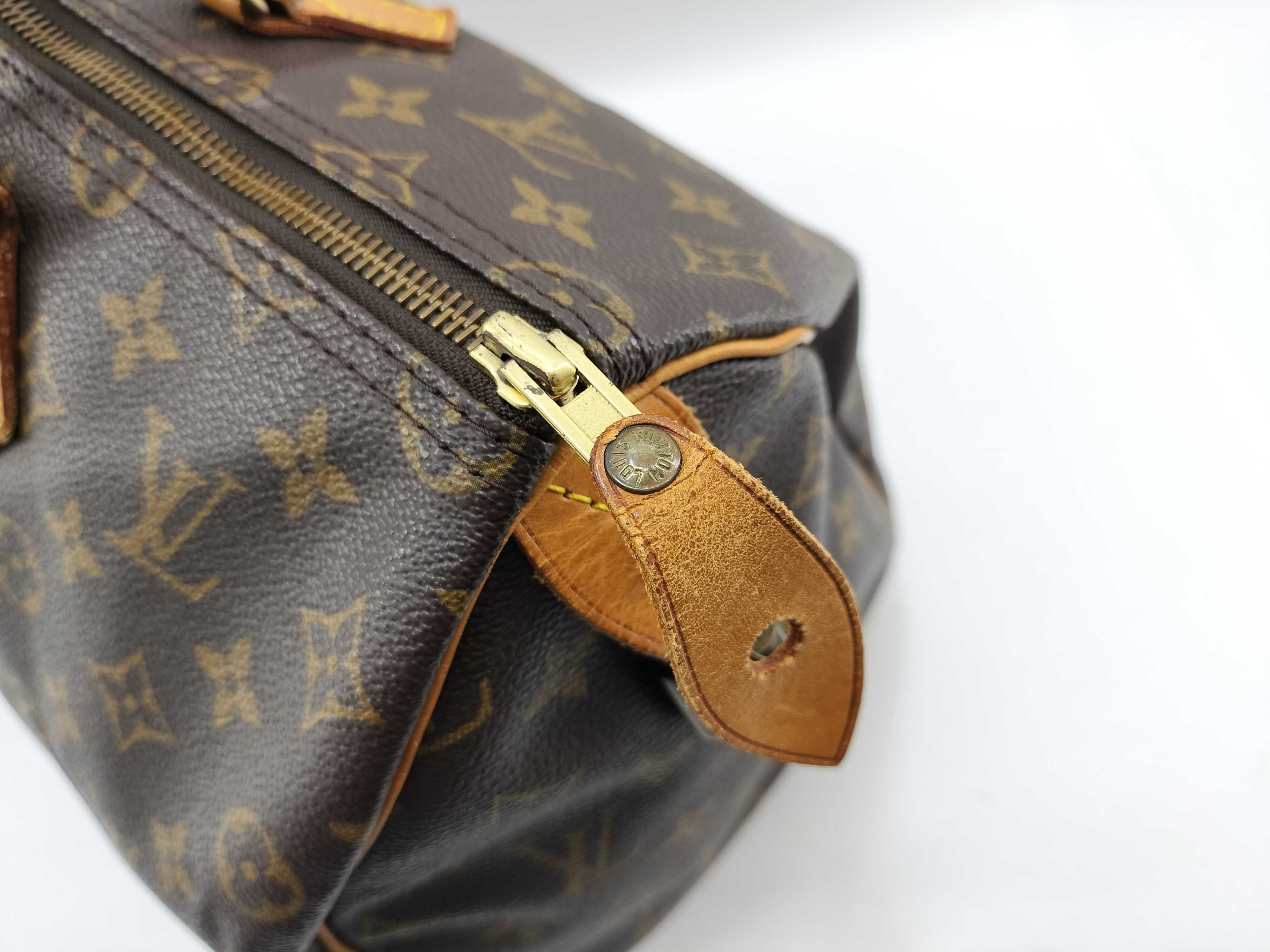 Monogram Vuitton Monogram Speedy Hand Boston Handbag — view 5