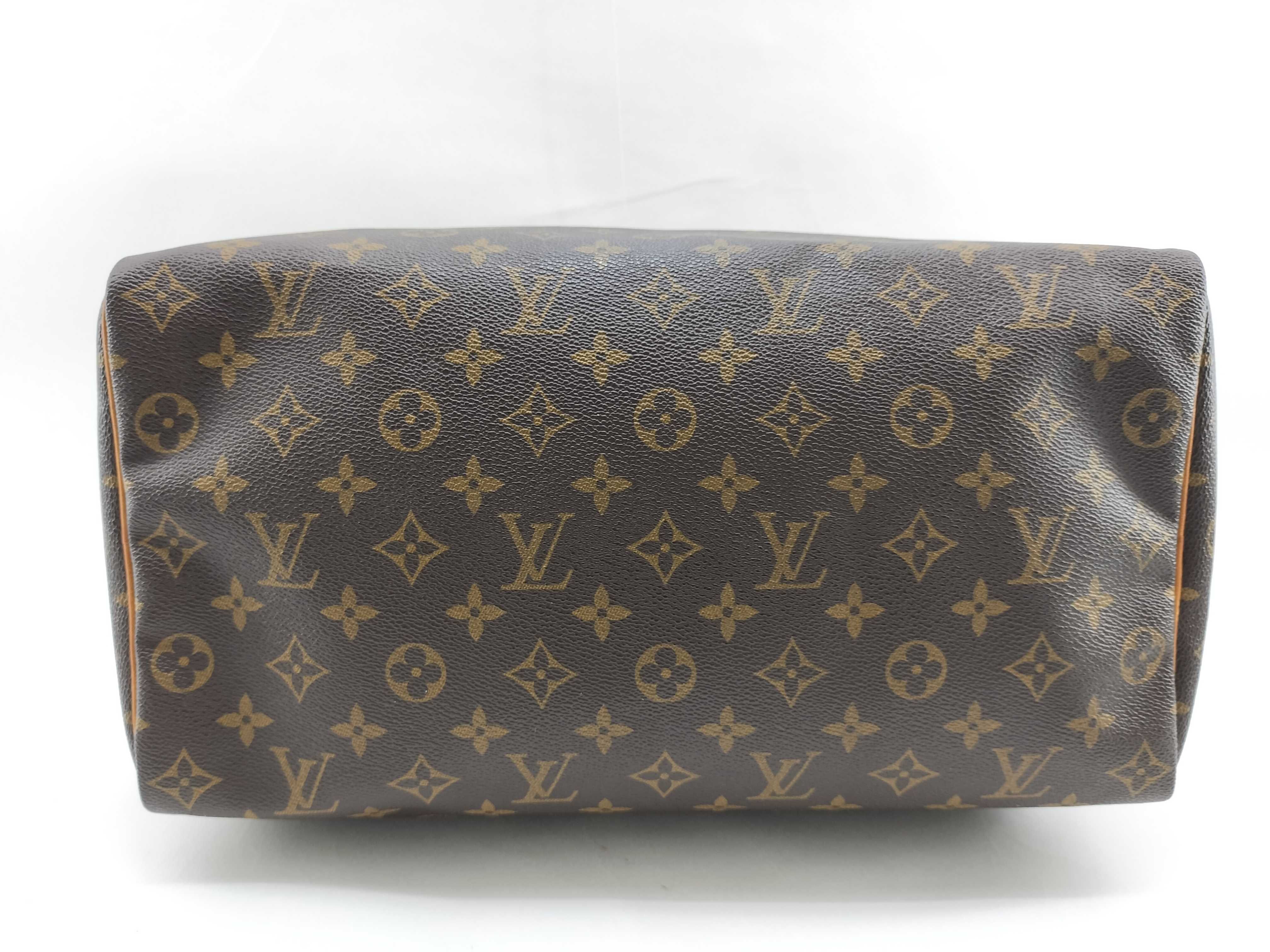 Monogram Vuitton Monogram Speedy Hand Boston Handbag — view 7