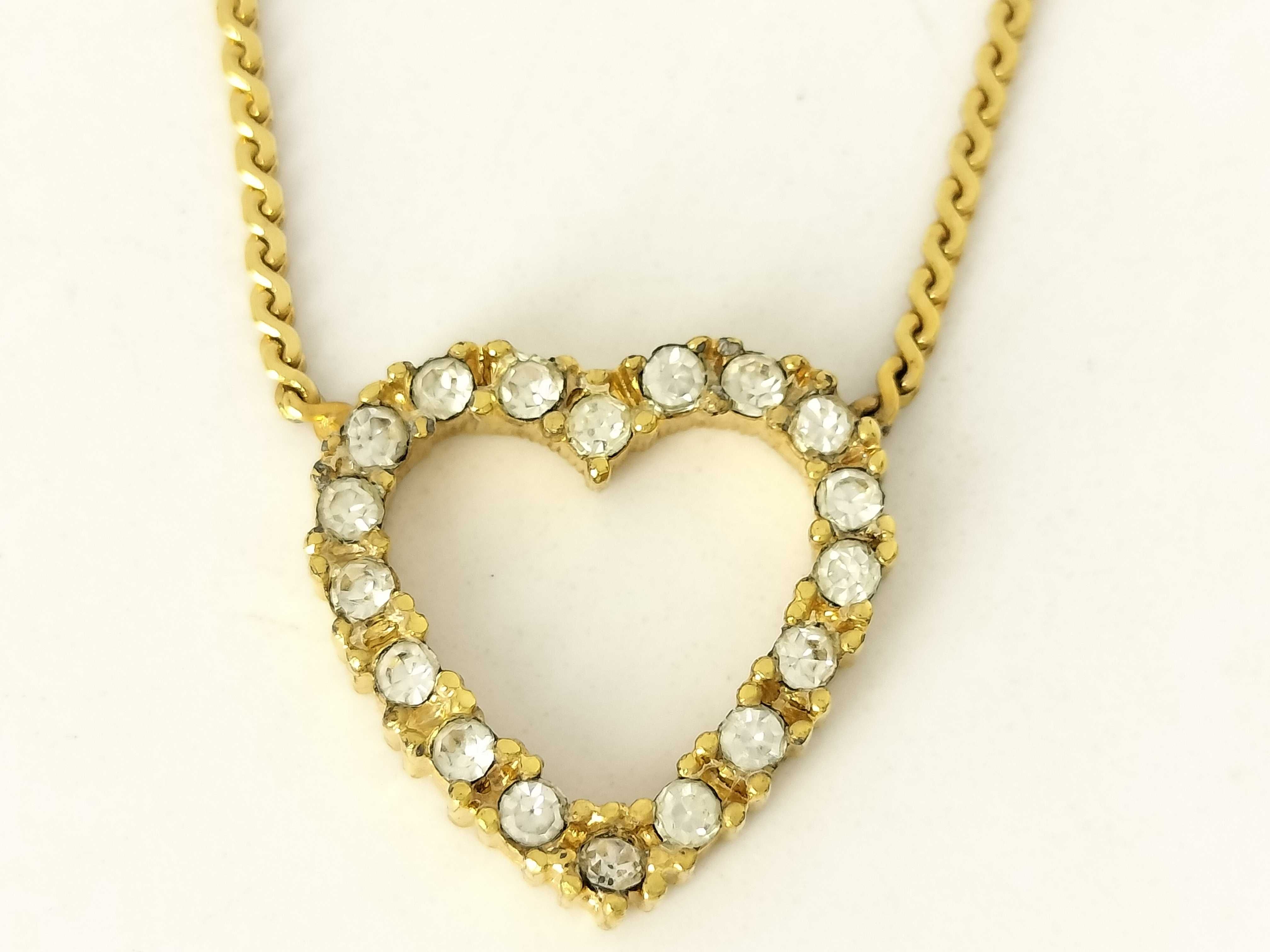 14-0826-1732 Dior rhinestone necklace, undamaged, 6,000 yen.
