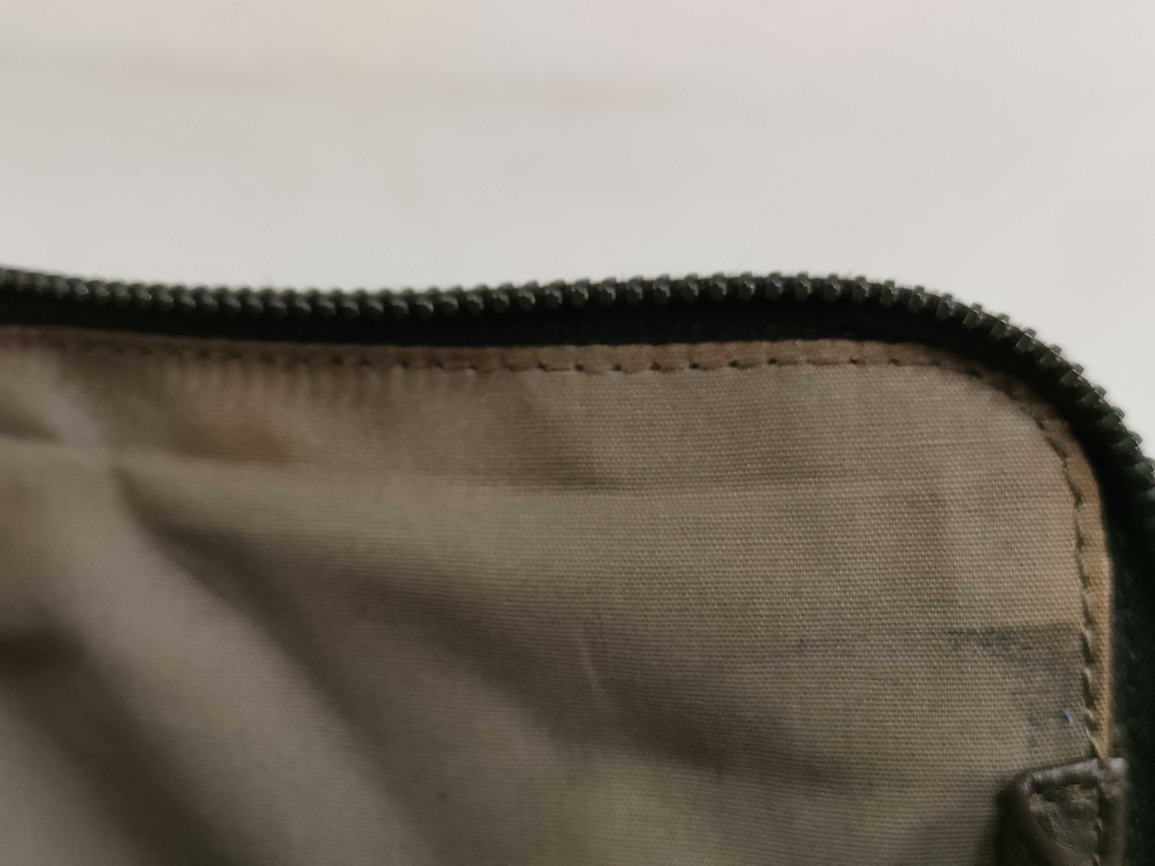 Intrecciato Clutch Bag (Brown) — view 14
