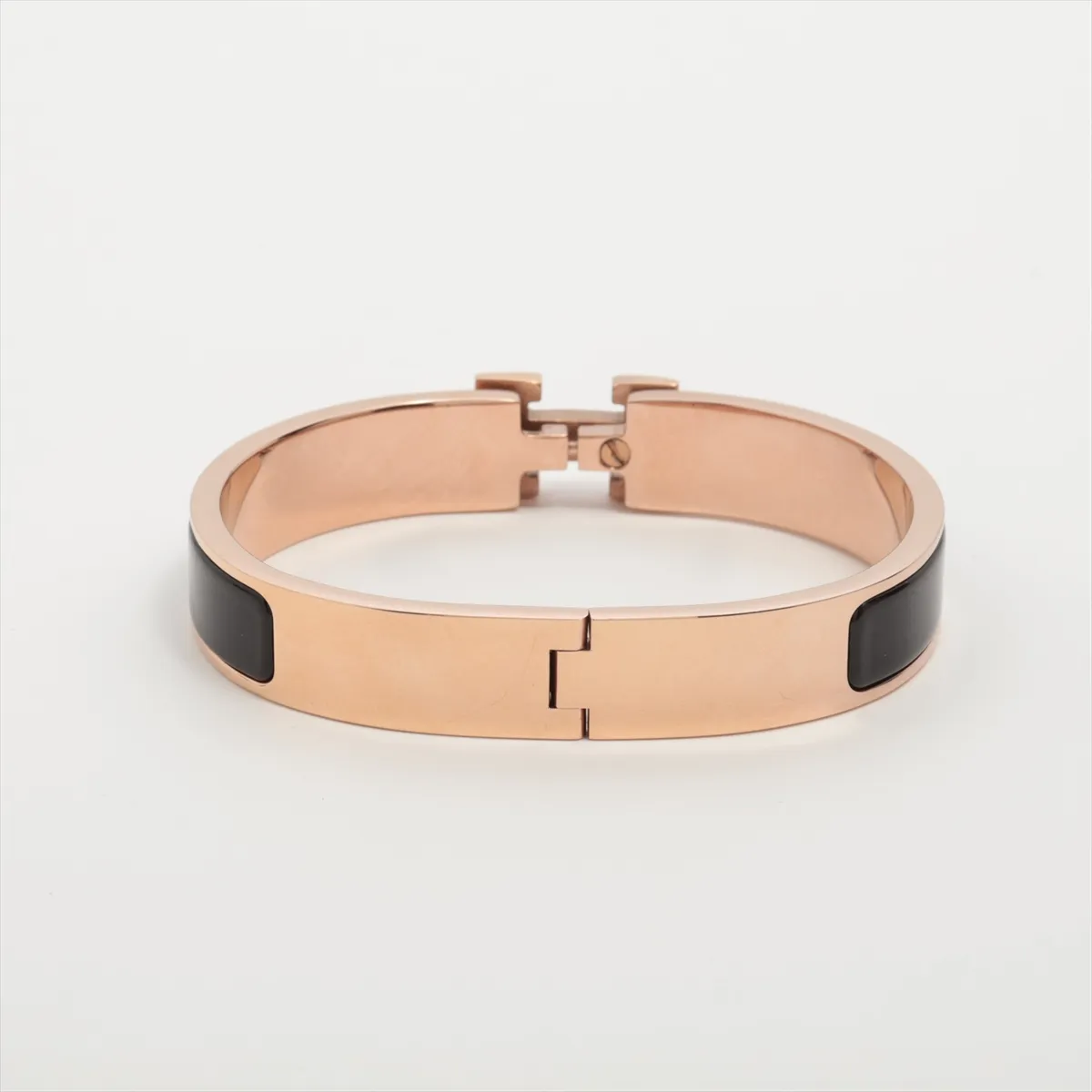 Click H Fan ST0158 Bangle GP Gold x Black — view 2