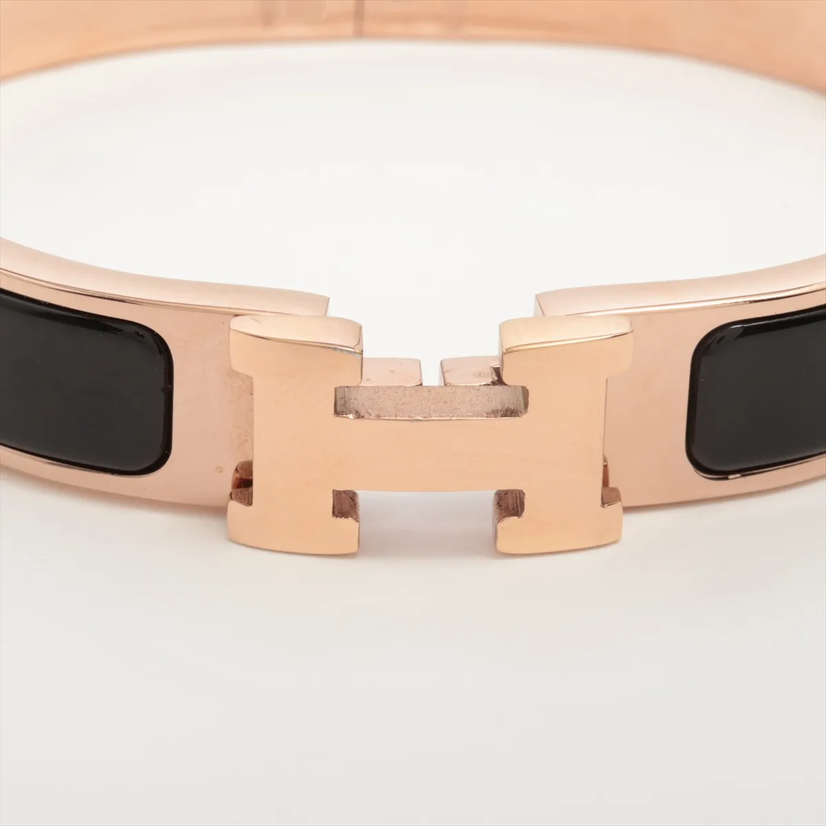 Click H Fan ST0158 Bangle GP Gold x Black — view 3