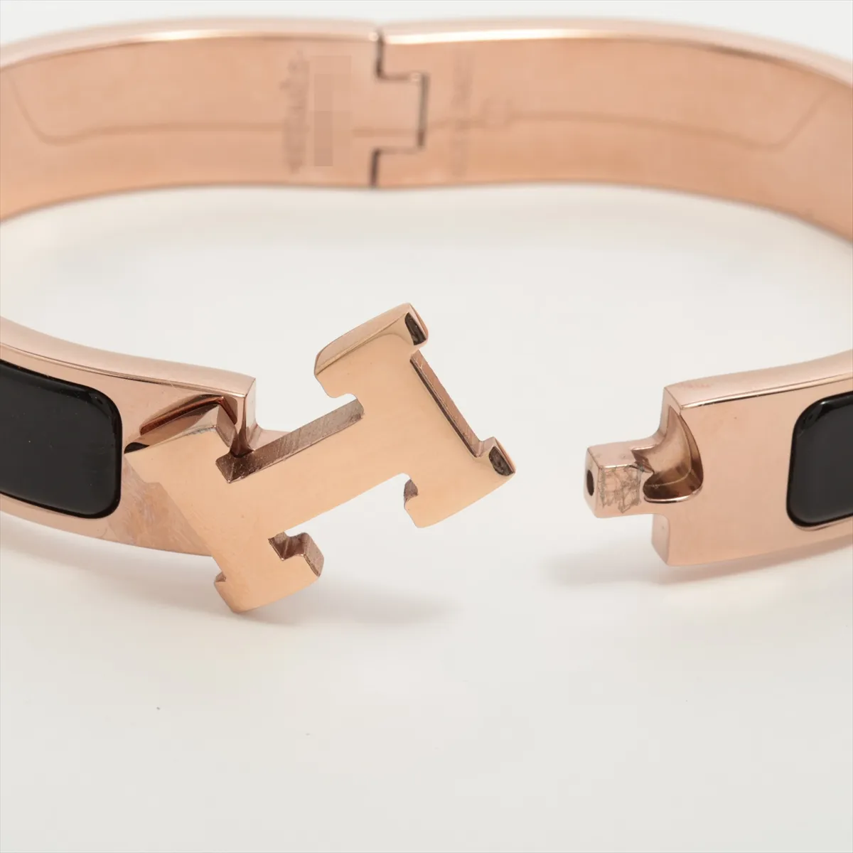 Click H Fan ST0158 Bangle GP Gold x Black — view 5