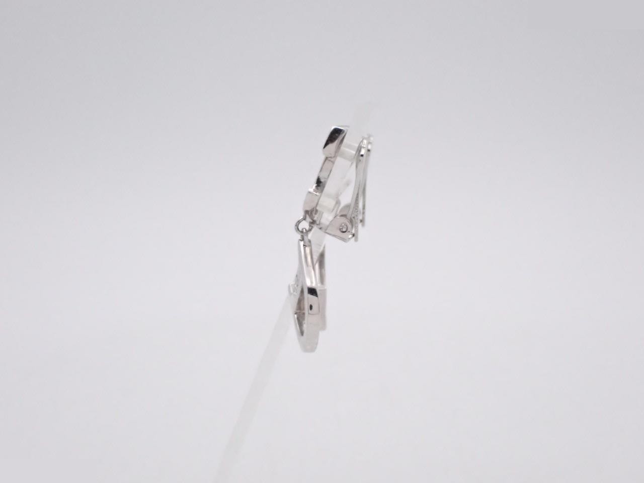 Silver earrings — view 3