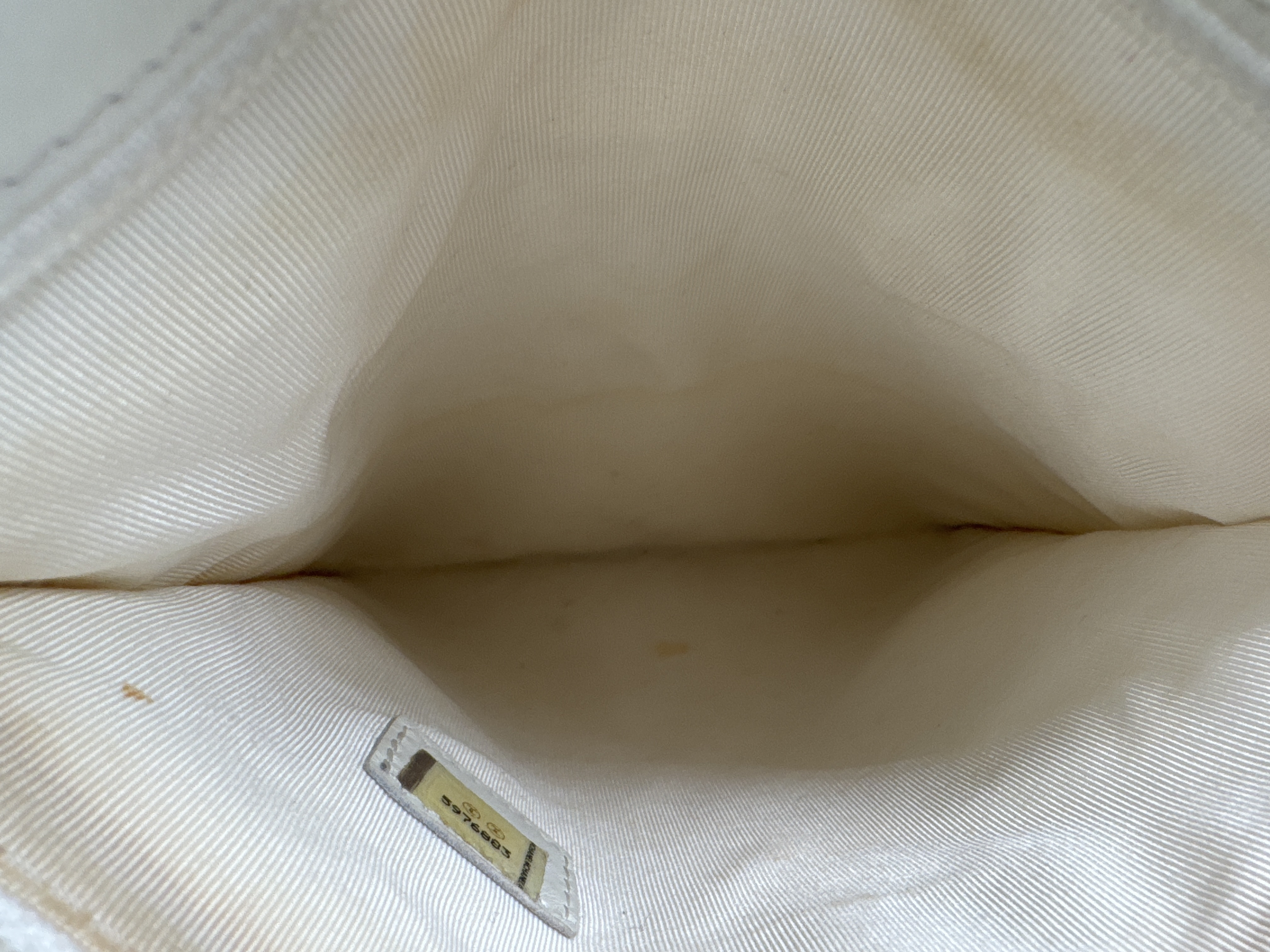Lambskin White Backpack — view 11