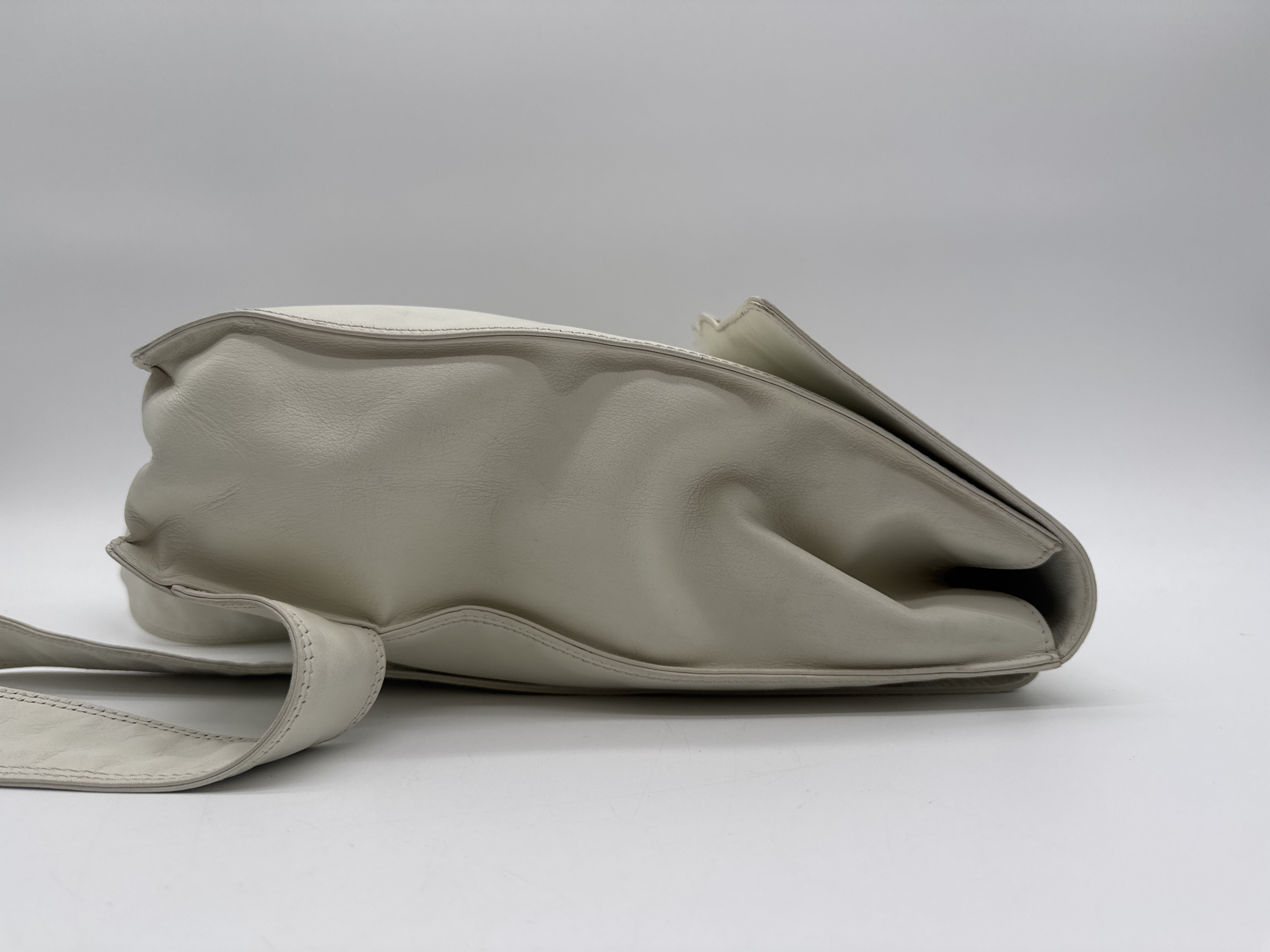 Lambskin White Backpack — view 3