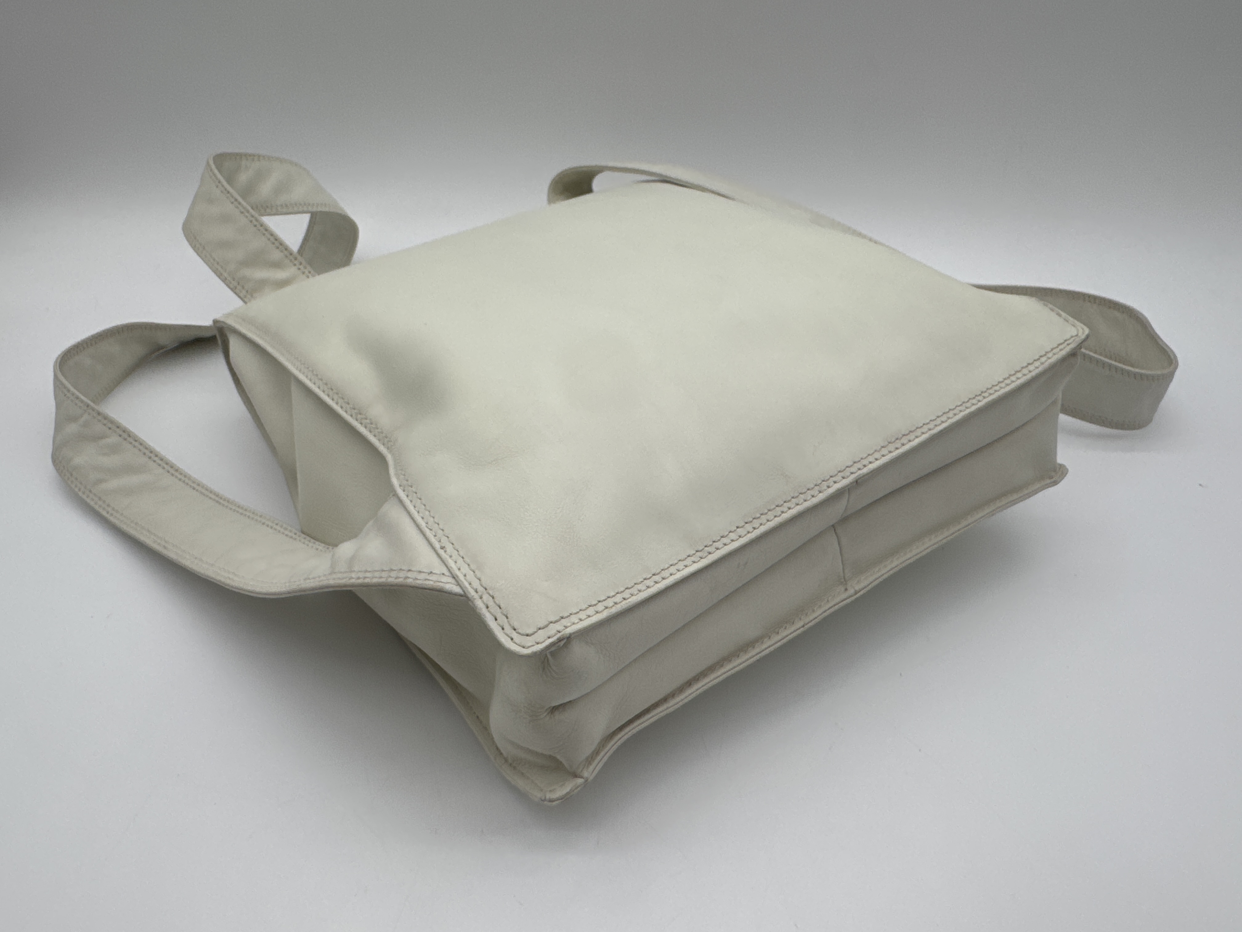 Lambskin White Backpack — view 7