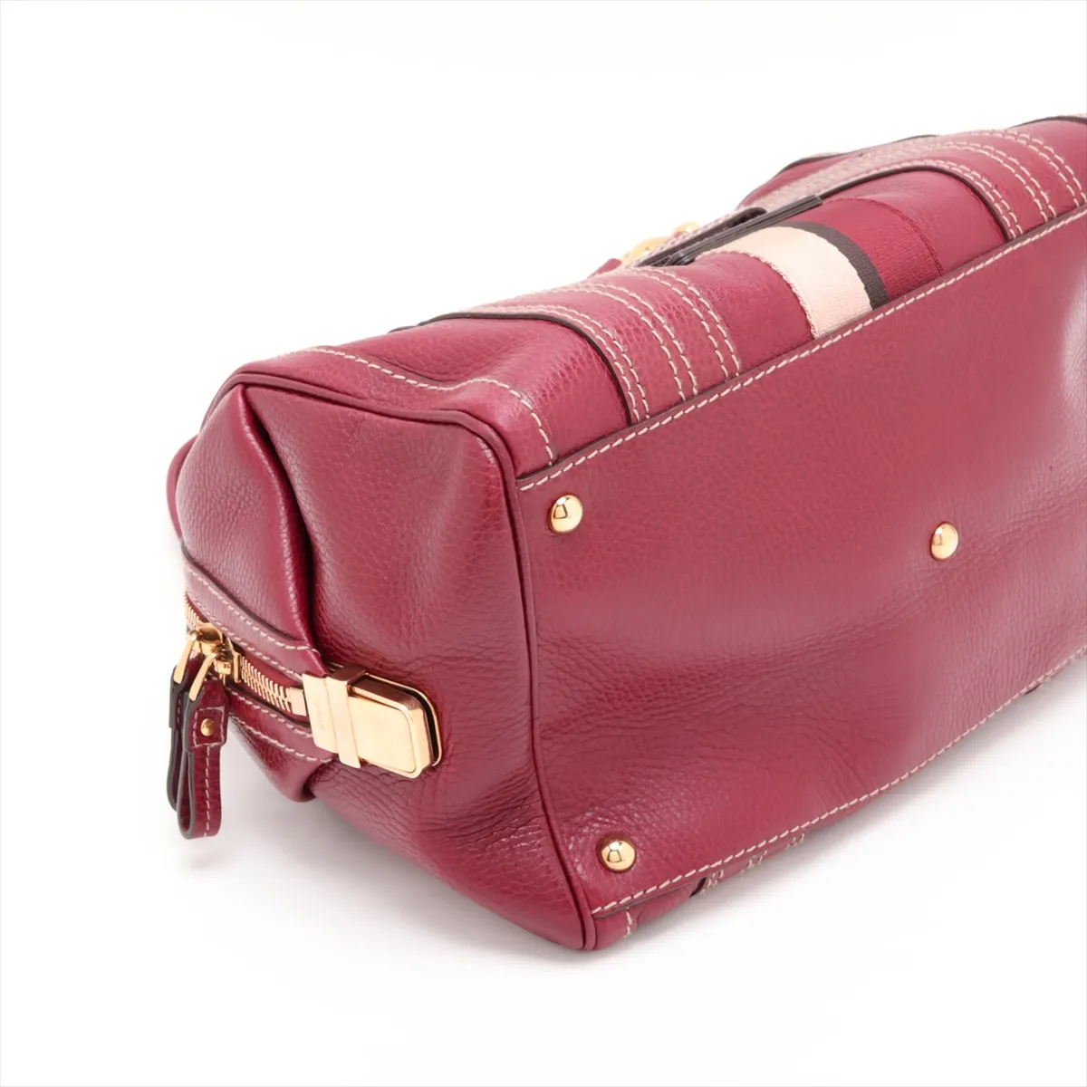 Hysteria Leather Handbag, Bordeaux, 186235 — view 4