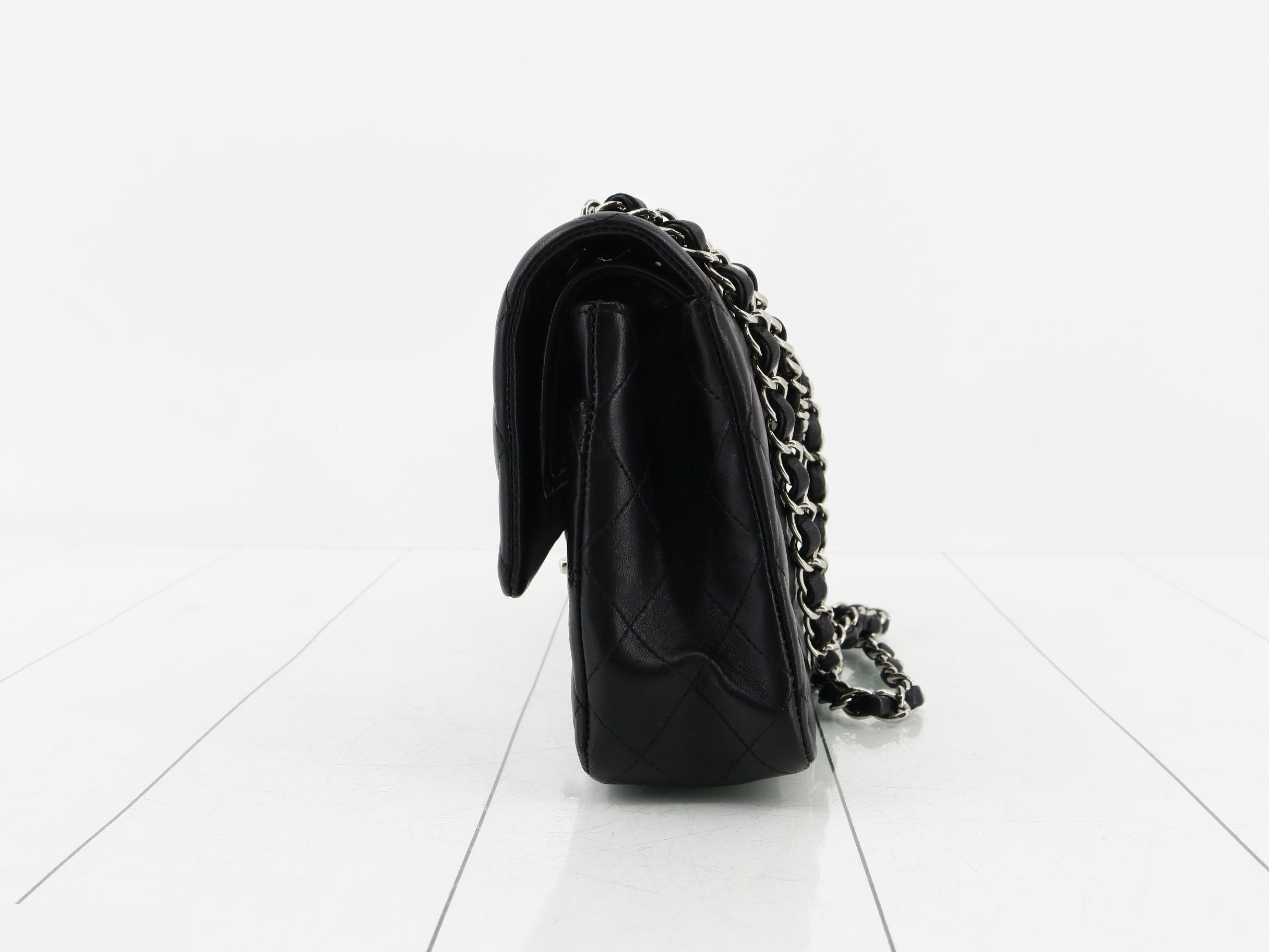 Matelassé Chain Shoulder Bag — view 3