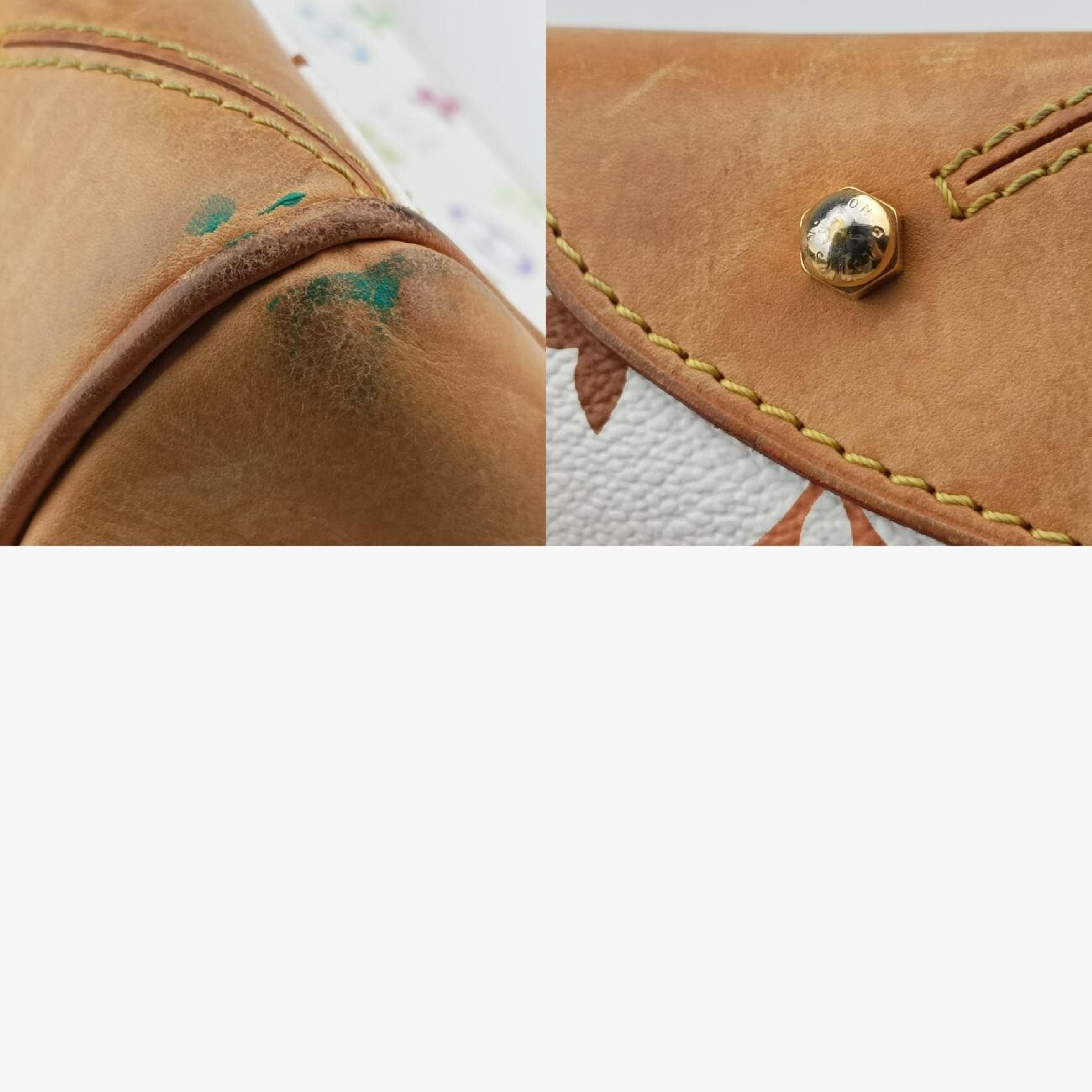 Claudia Blanc Monogram Multicolor M40193 (Serial Number Unknown) Shoulder Bag — view 12