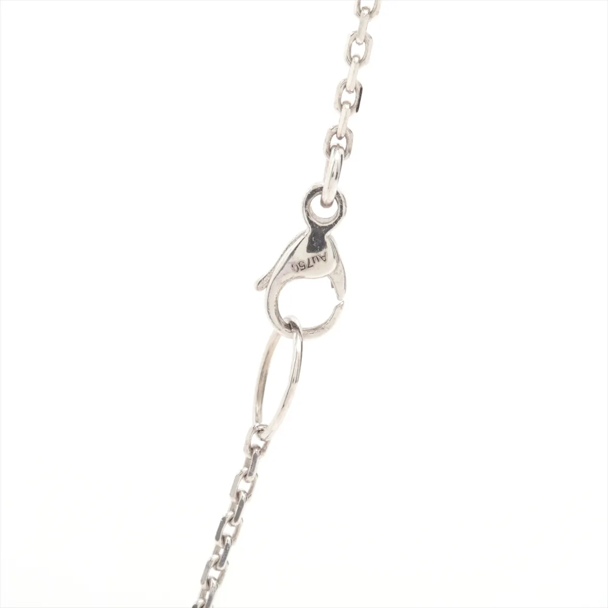 Pendant Ardente Diamond Necklace, 750 (WG), 5.7g, 070154, aftermarket jump ring clasp. — view 3