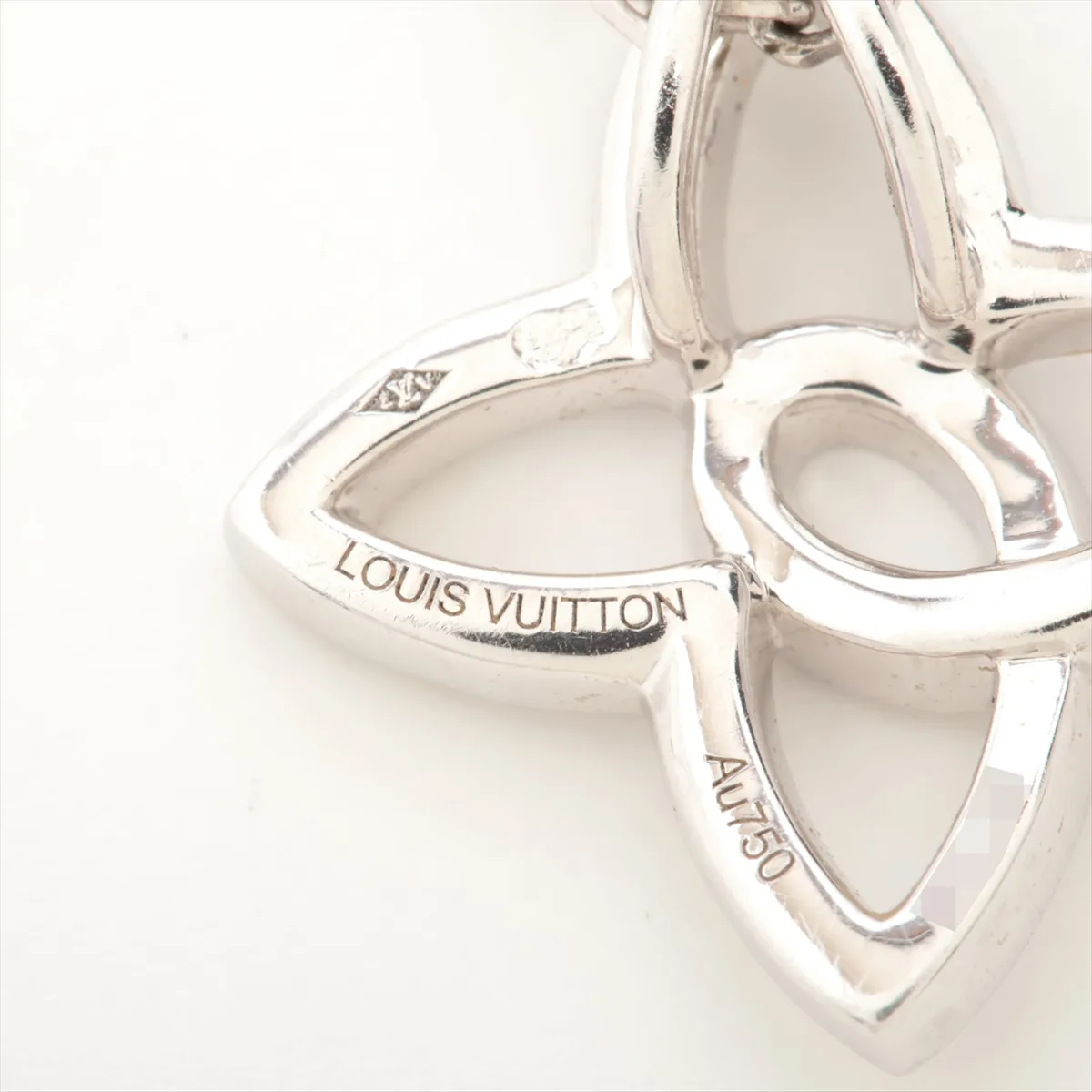 Pendant Ardente Diamond Necklace, 750 (WG), 5.7g, 070154, aftermarket jump ring clasp. — view 4