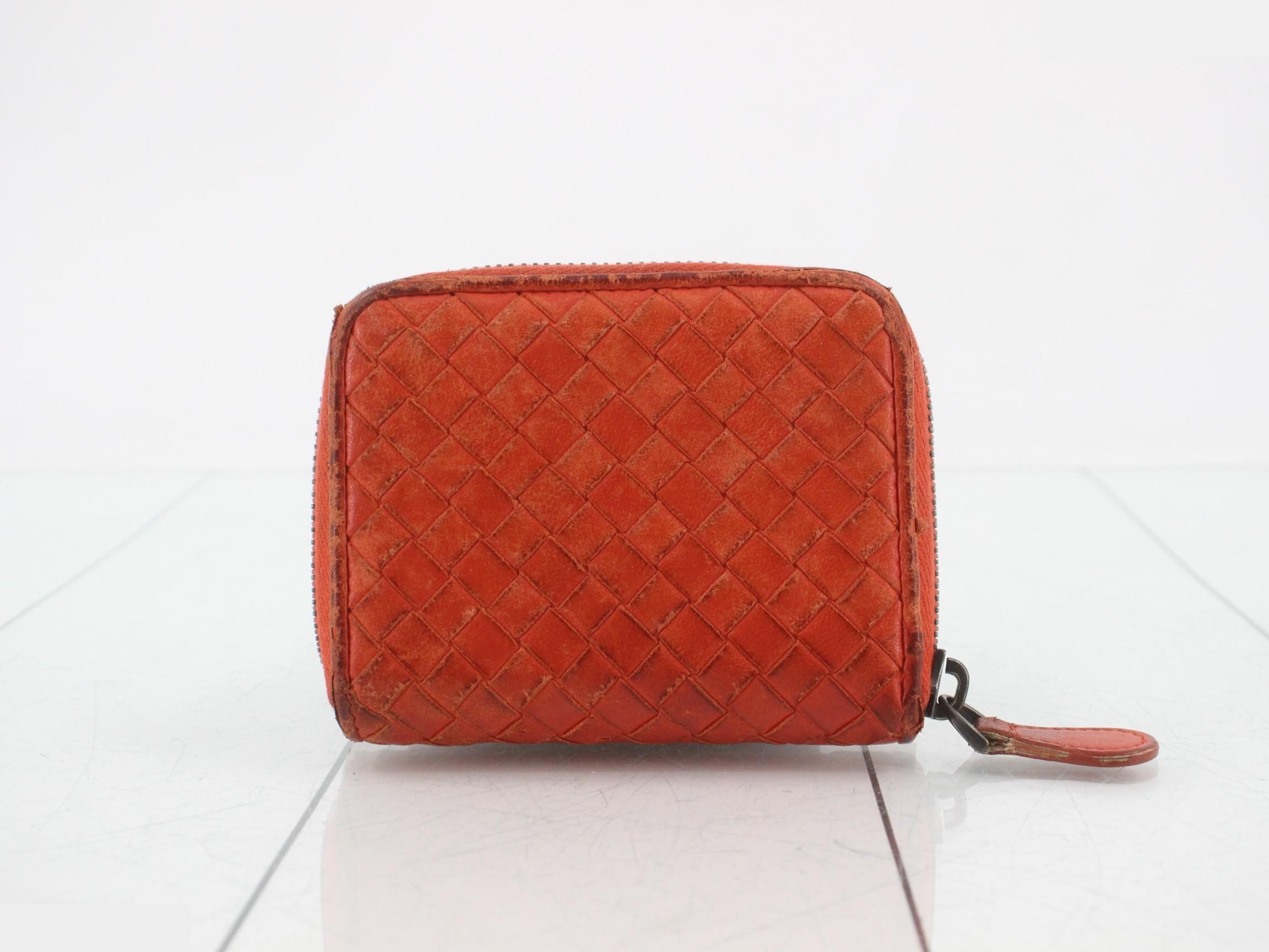 258468 Intrecciato Coin Case — view 2