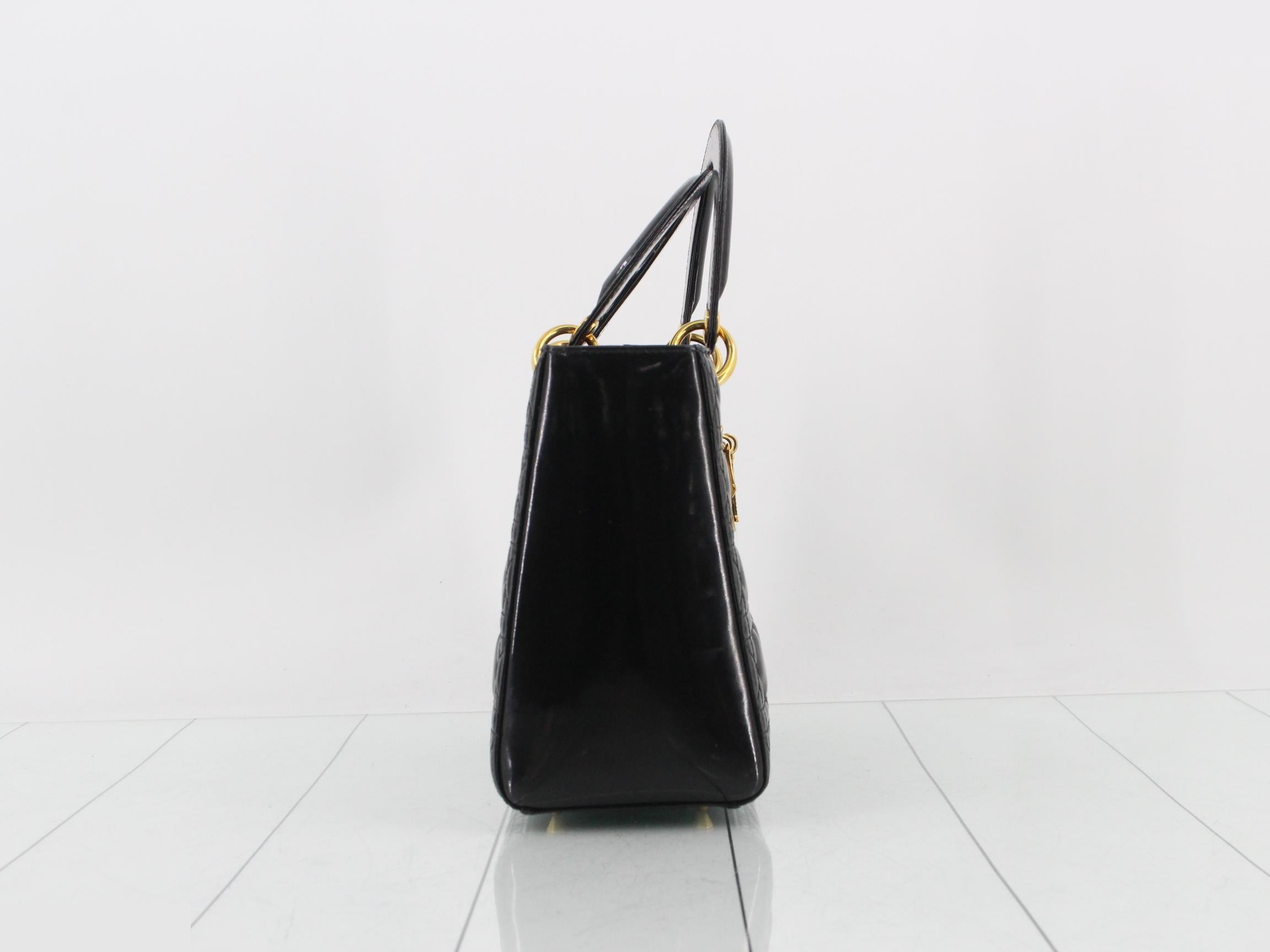 Lady Dior Medium Handbag — view 4