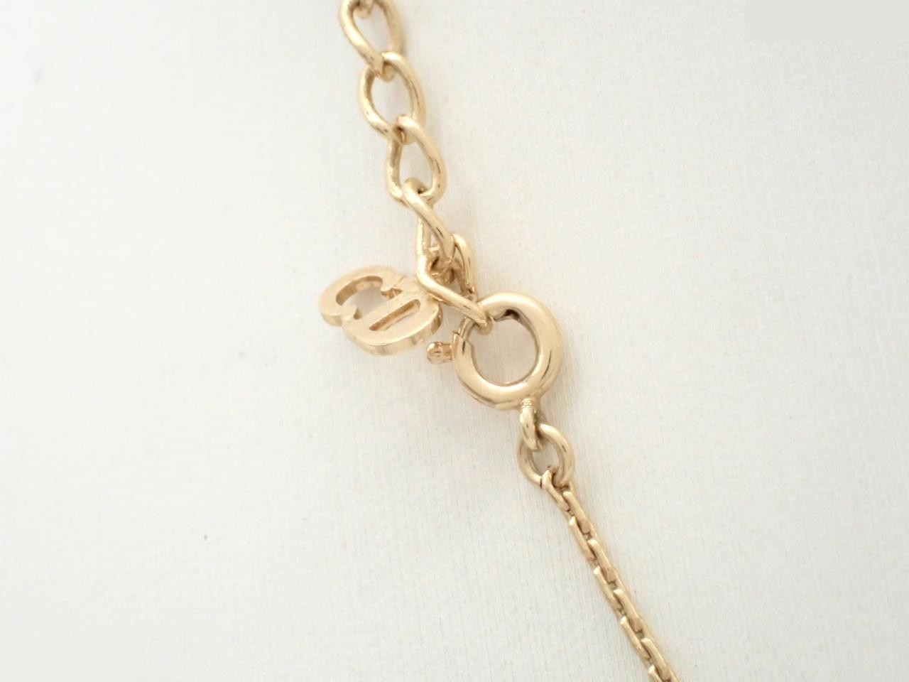 Gold necklace, chain approximately 44cm — view 2