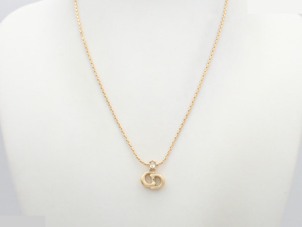 Gold necklace, chain approximately 44cm — view 3