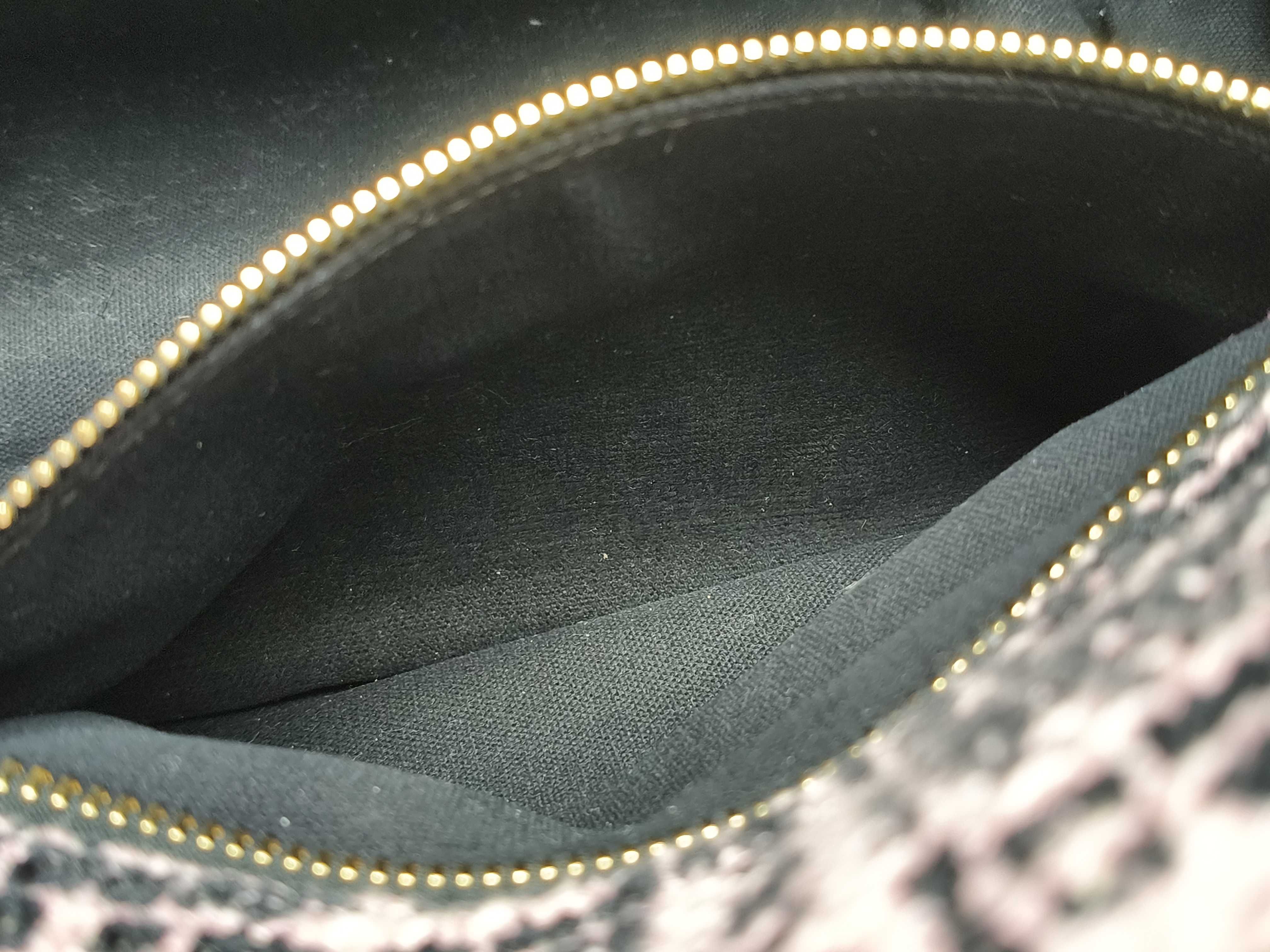 DU- Canapa Tweed Tote Bag Pink BN1877 Tote Bag — view 10