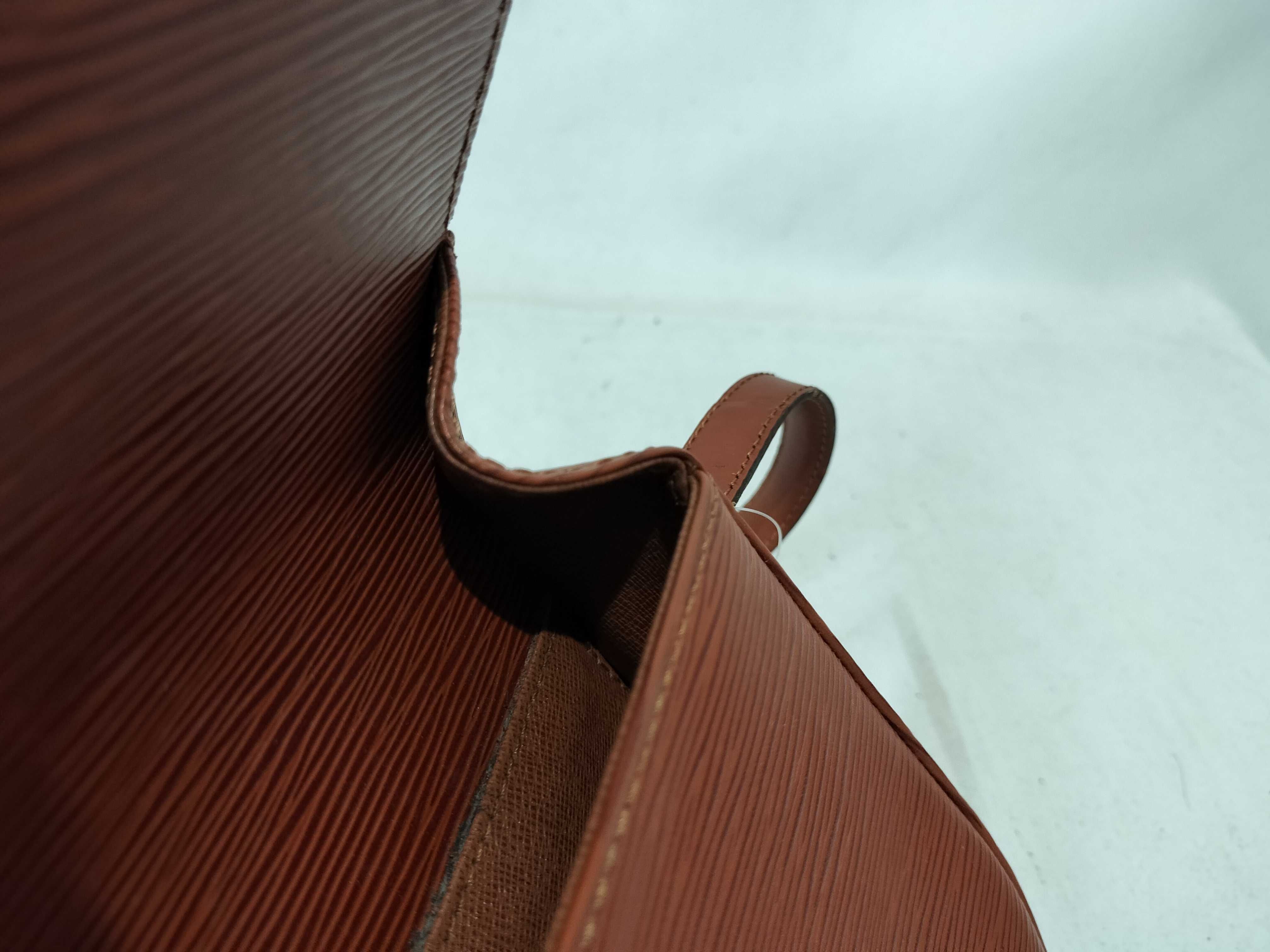 Epi Mini Saint Cloud Brown Shoulder Bag — view 12