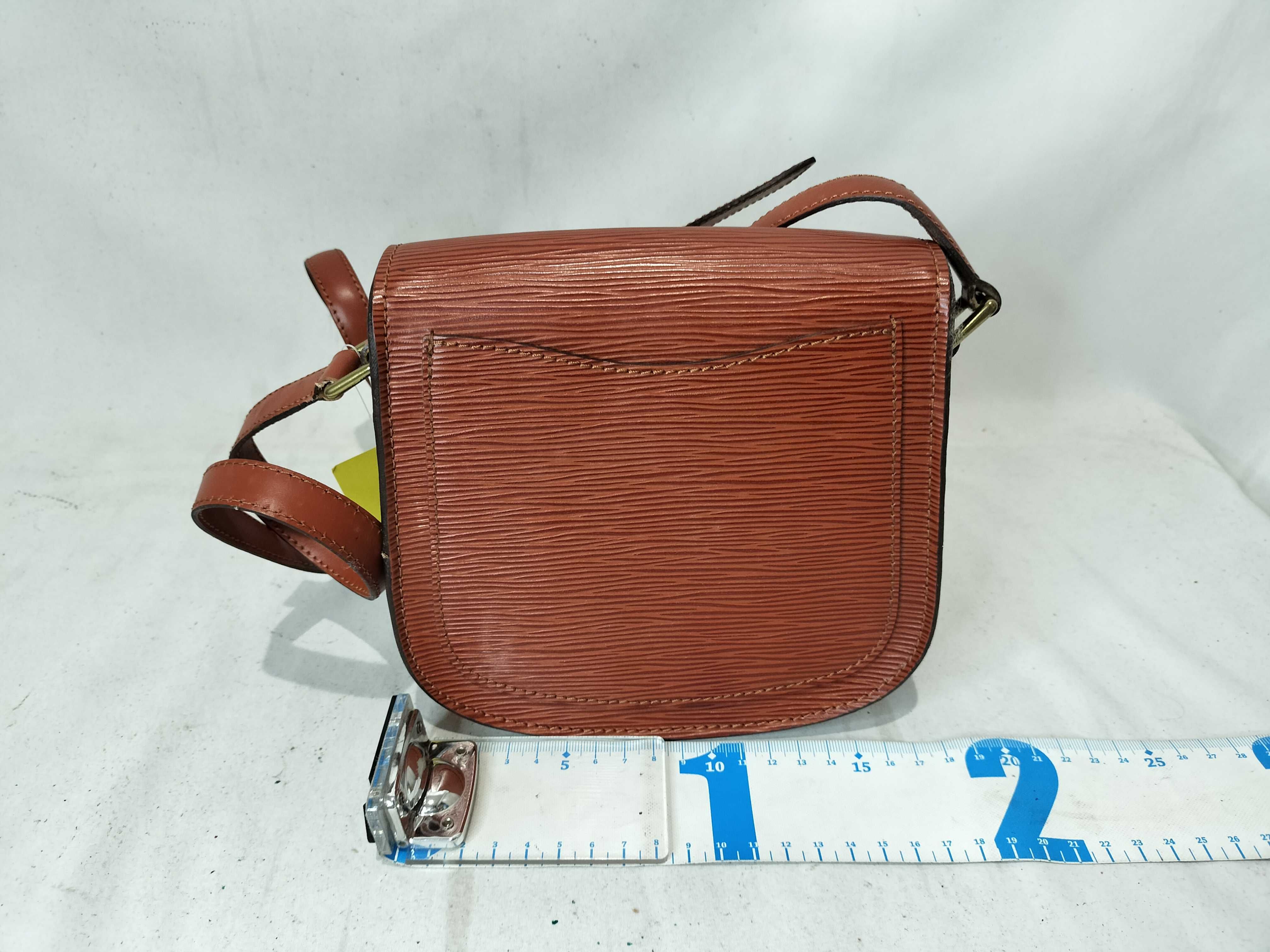 Epi Mini Saint Cloud Brown Shoulder Bag — view 3