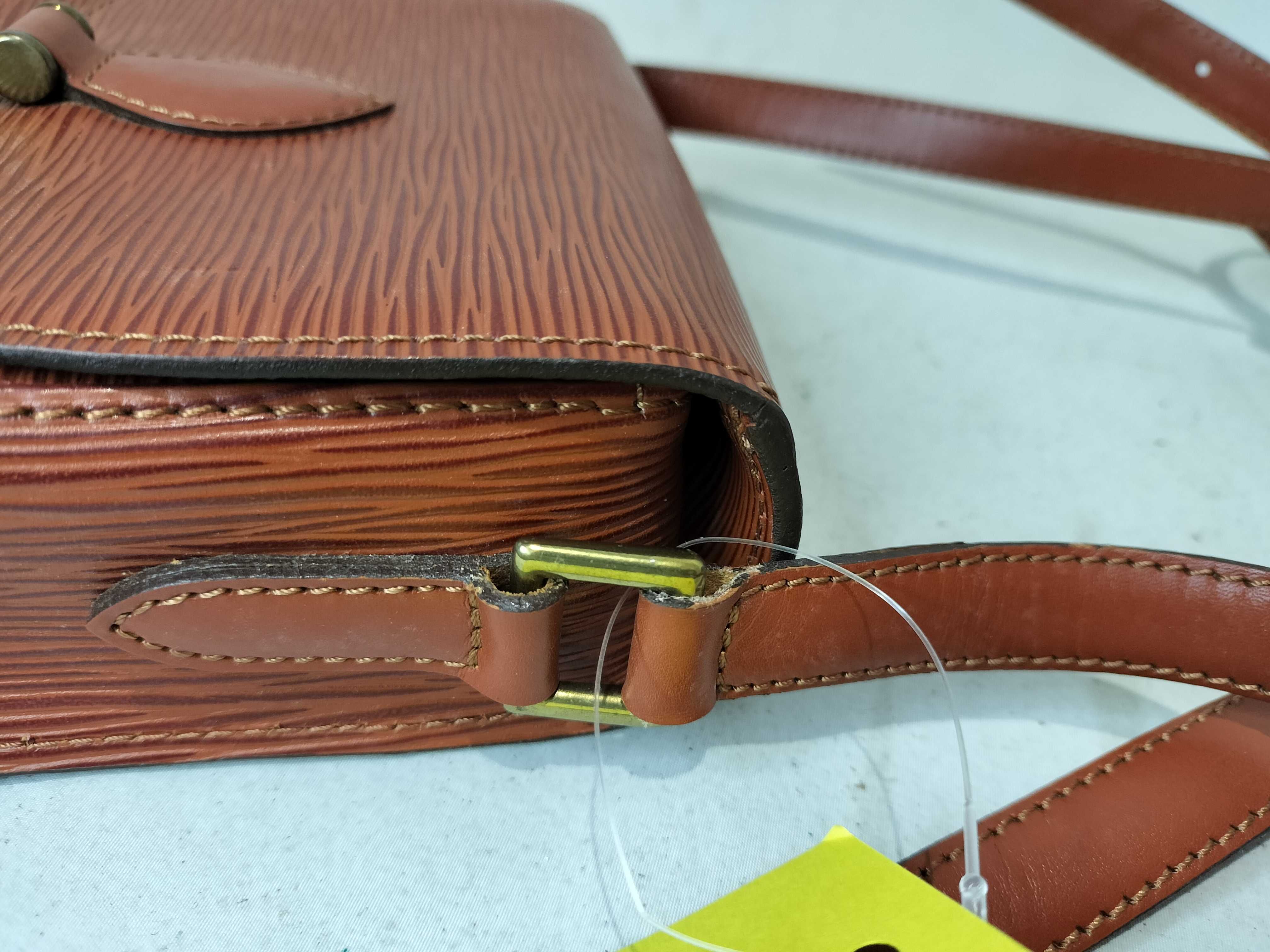 Epi Mini Saint Cloud Brown Shoulder Bag — view 6