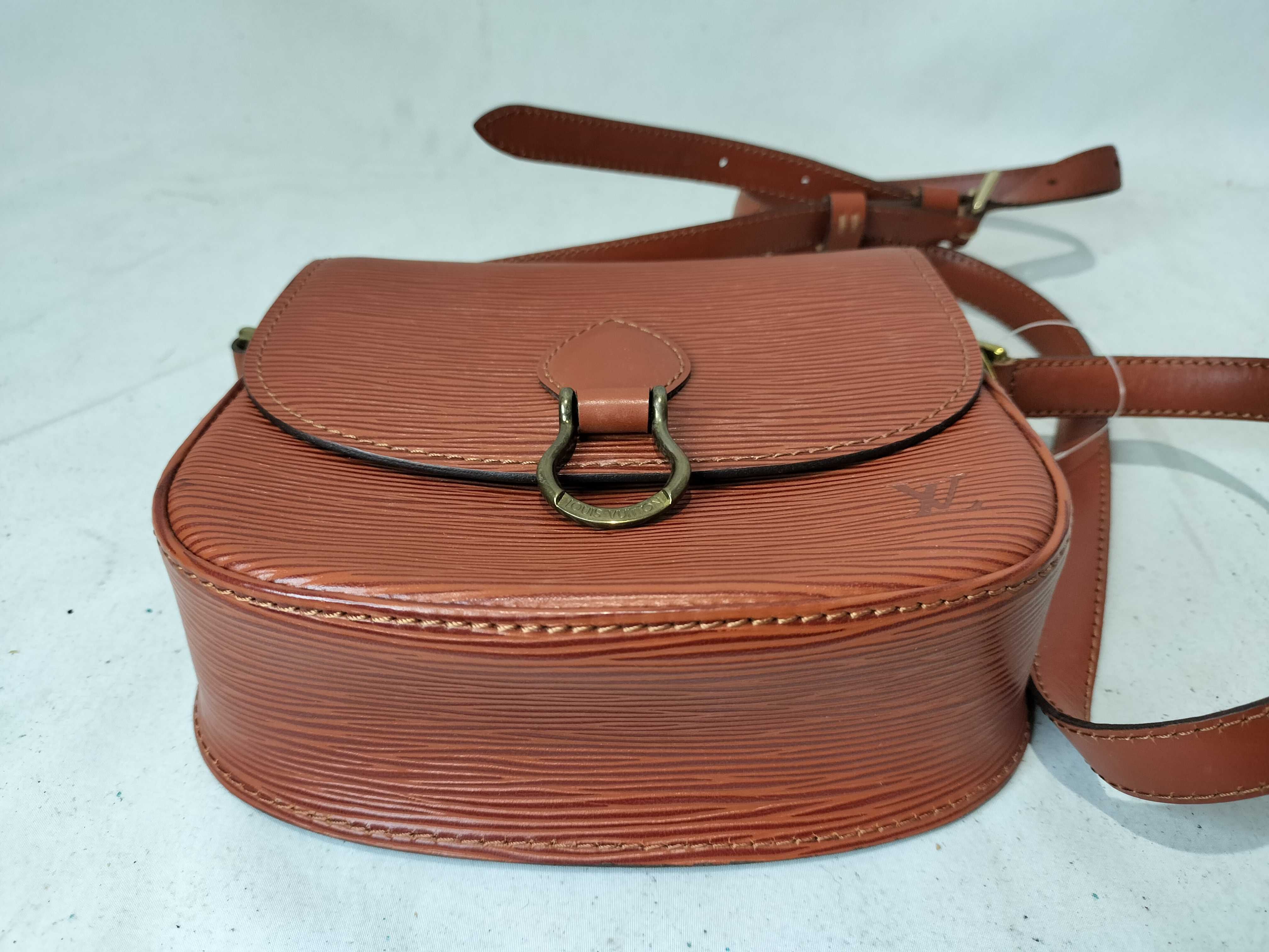 Epi Mini Saint Cloud Brown Shoulder Bag — view 8