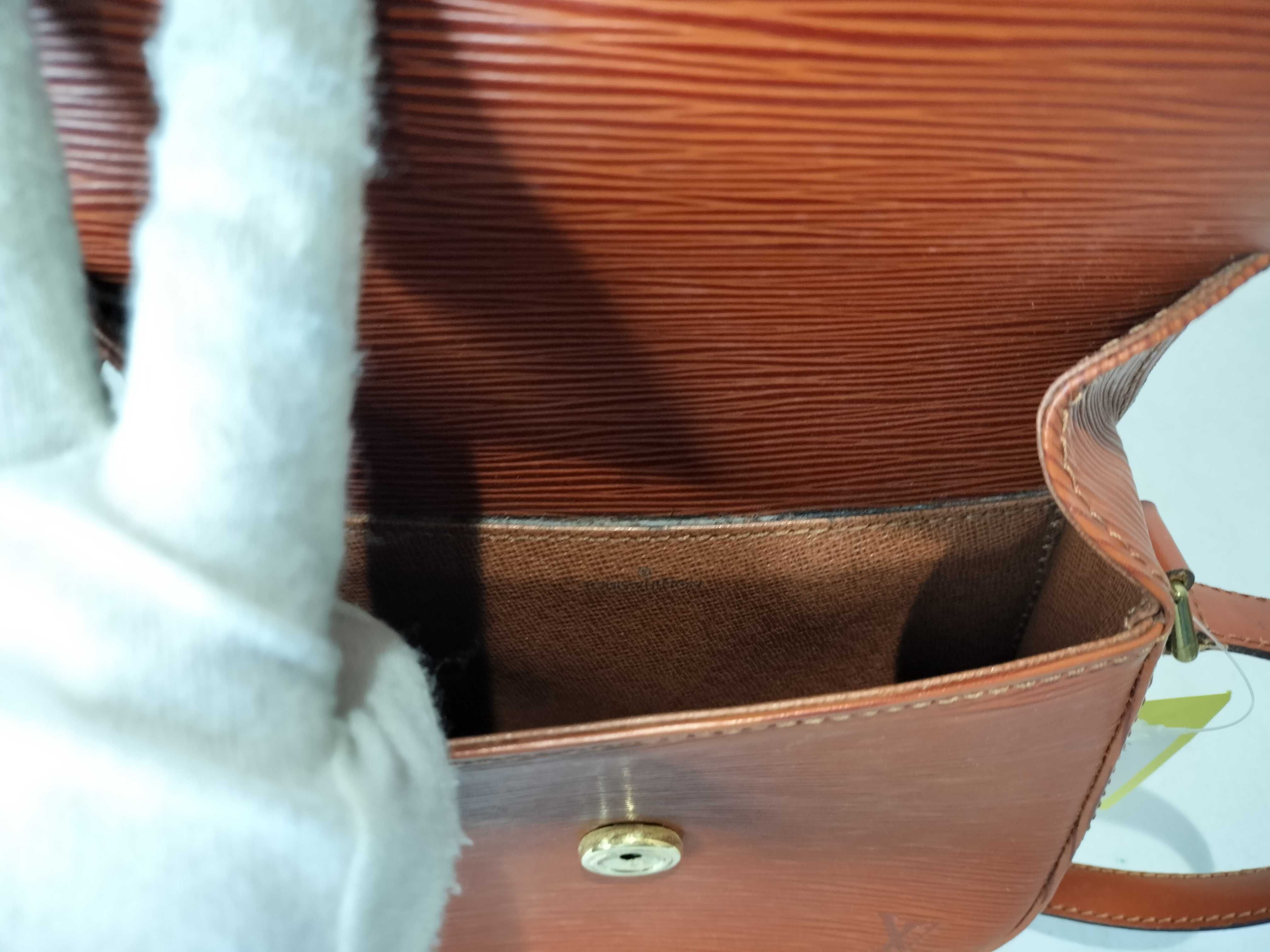 Epi Mini Saint Cloud Brown Shoulder Bag — view 10