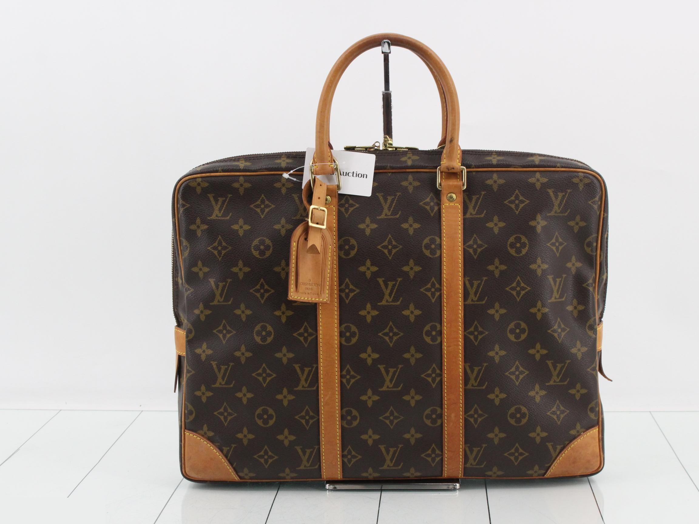 Monogram Porte Documents Voyage Business Bag