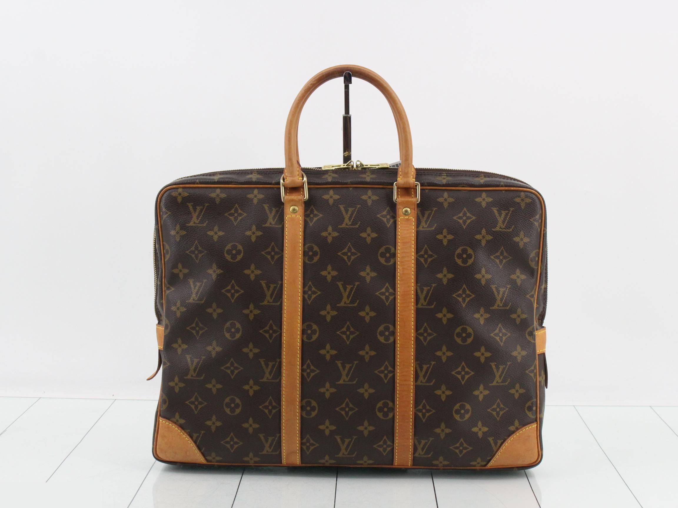 Monogram Porte Documents Voyage Business Bag — view 2
