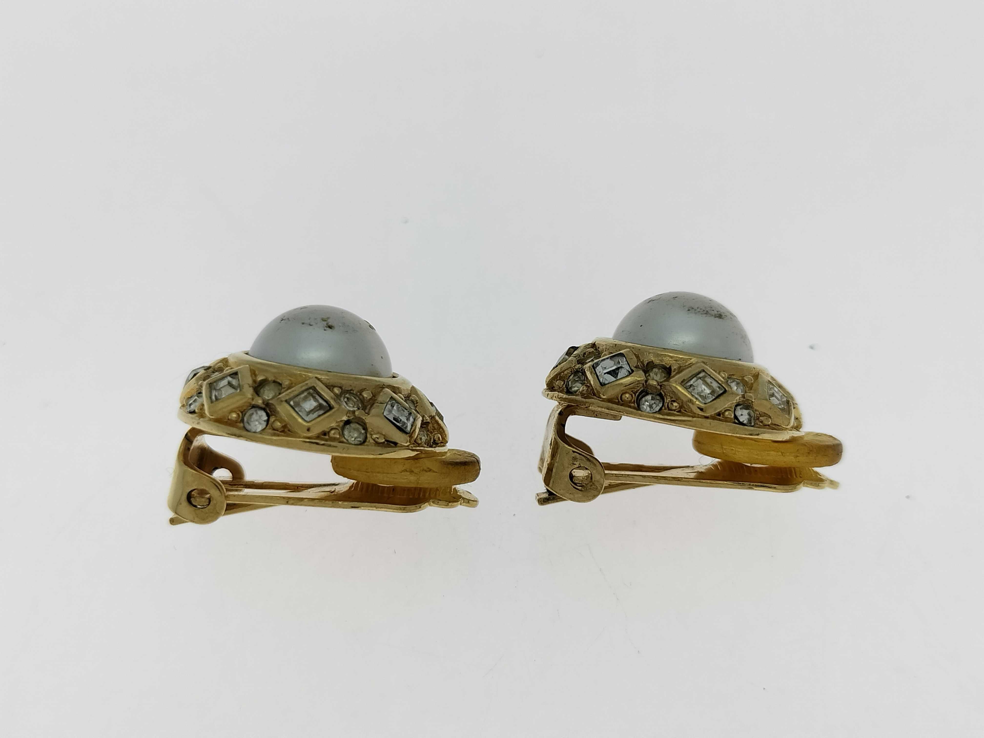 Vintage earrings by Christian Dior. — view 3