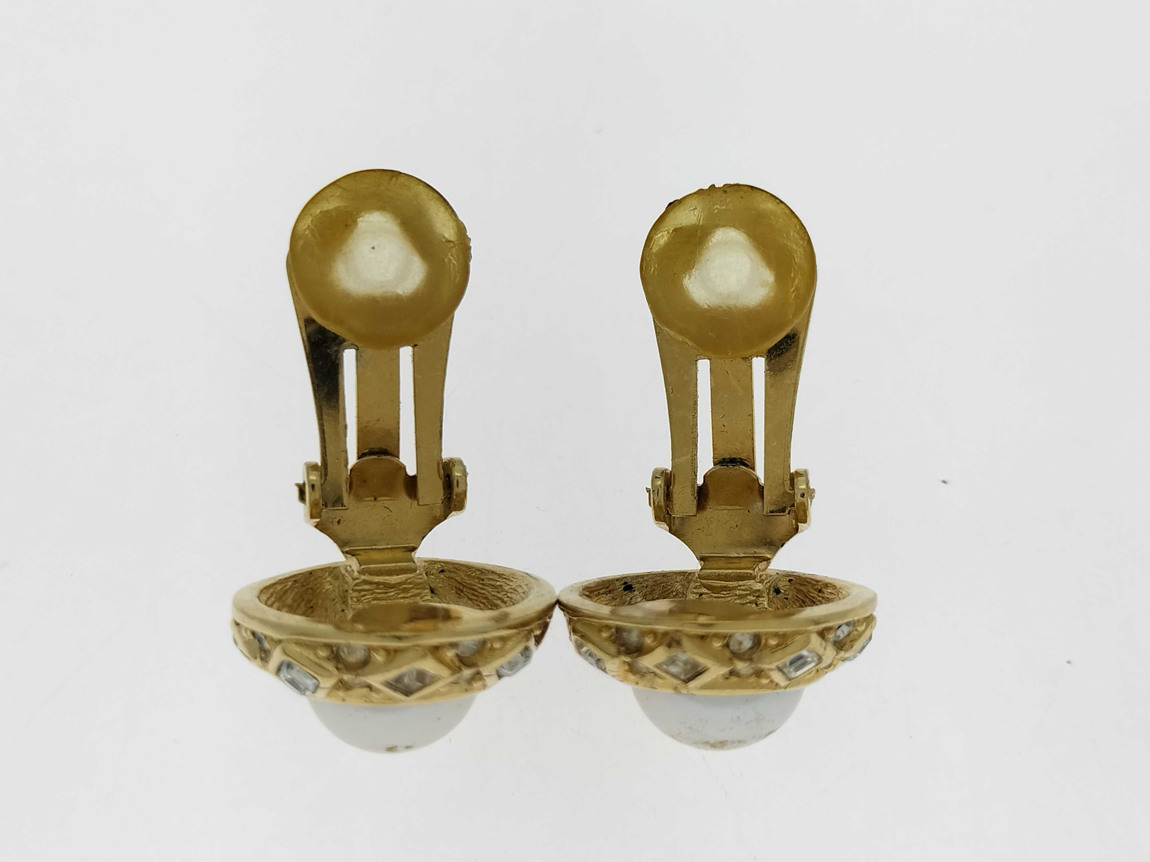 Vintage earrings by Christian Dior. — view 6