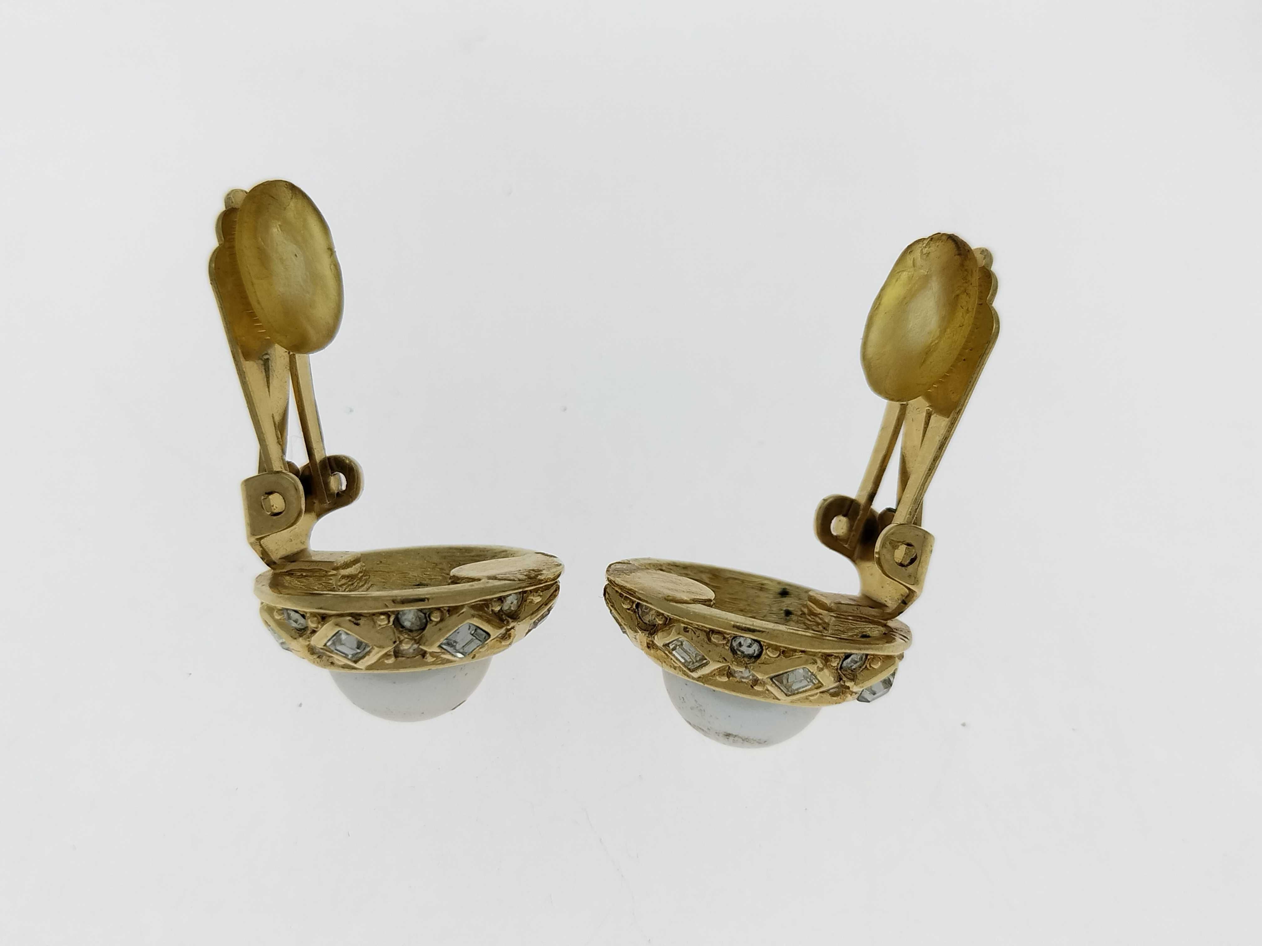 Vintage earrings by Christian Dior. — view 7