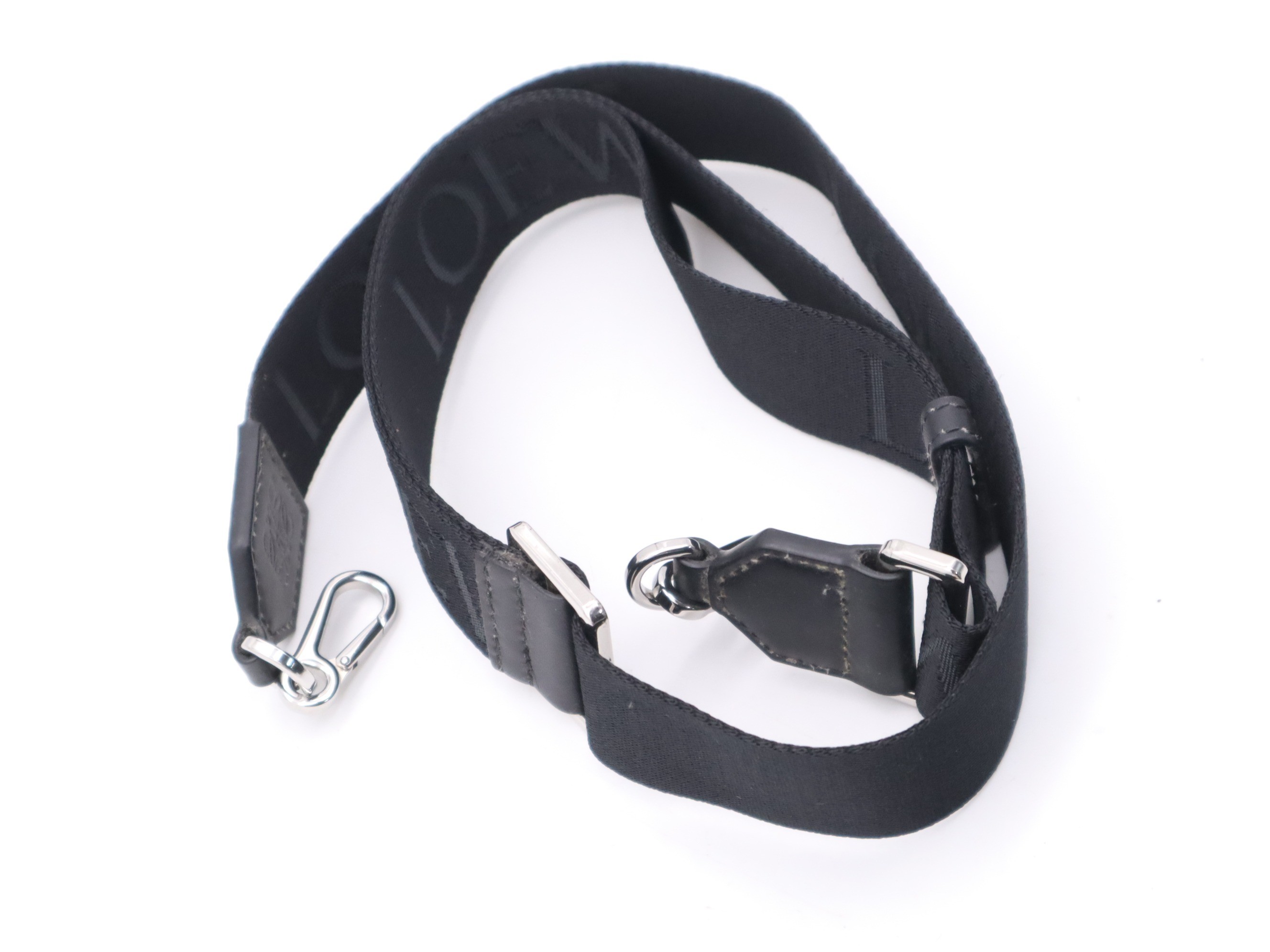 Soft Grain Calf Leather 2-Way Camera Bag, Black, with Shoulder Strap — view 8
