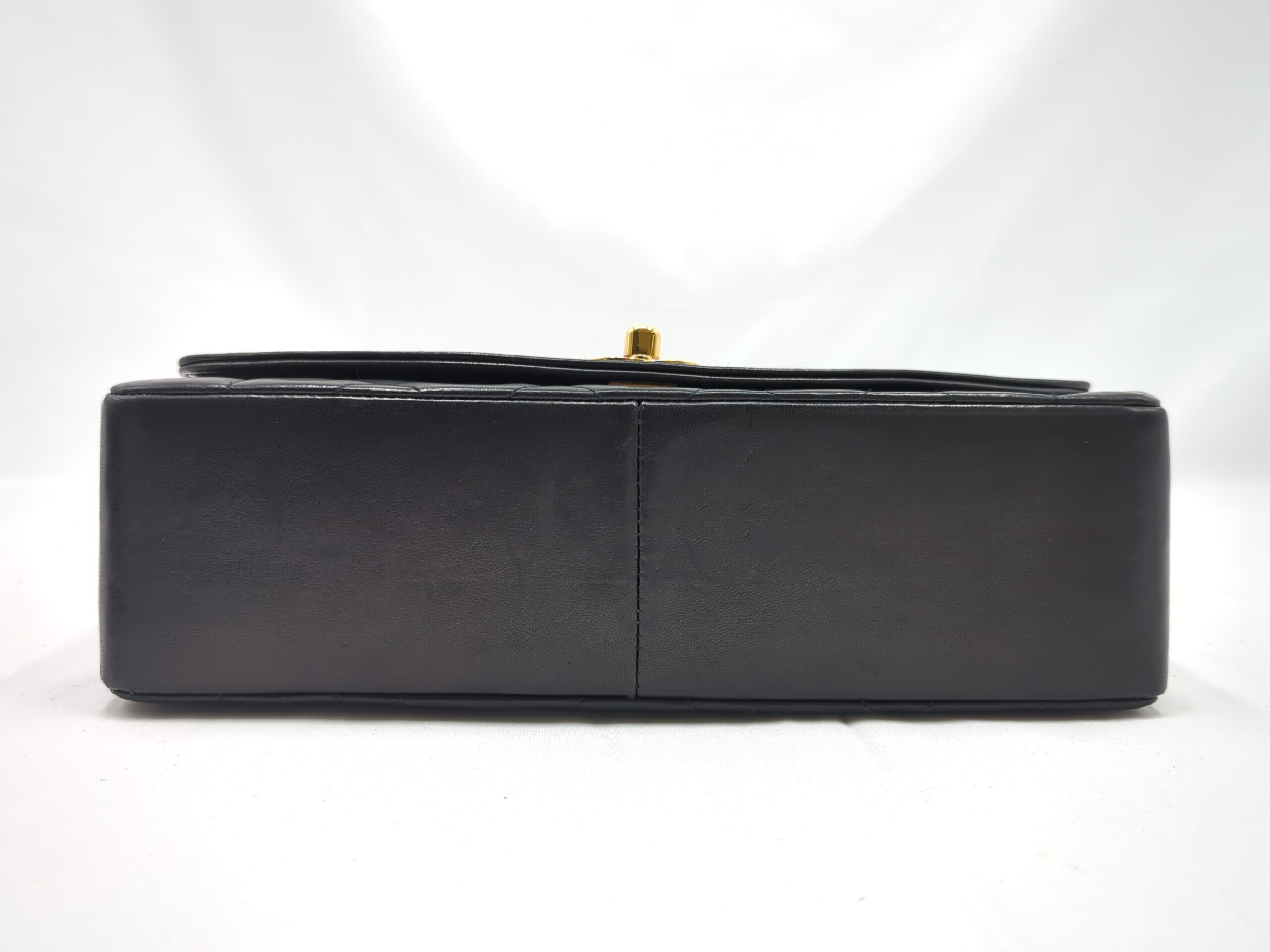 Lambskin Diana 25 Black Gold Hardware Serial Number 1 Shoulder Bag — view 5
