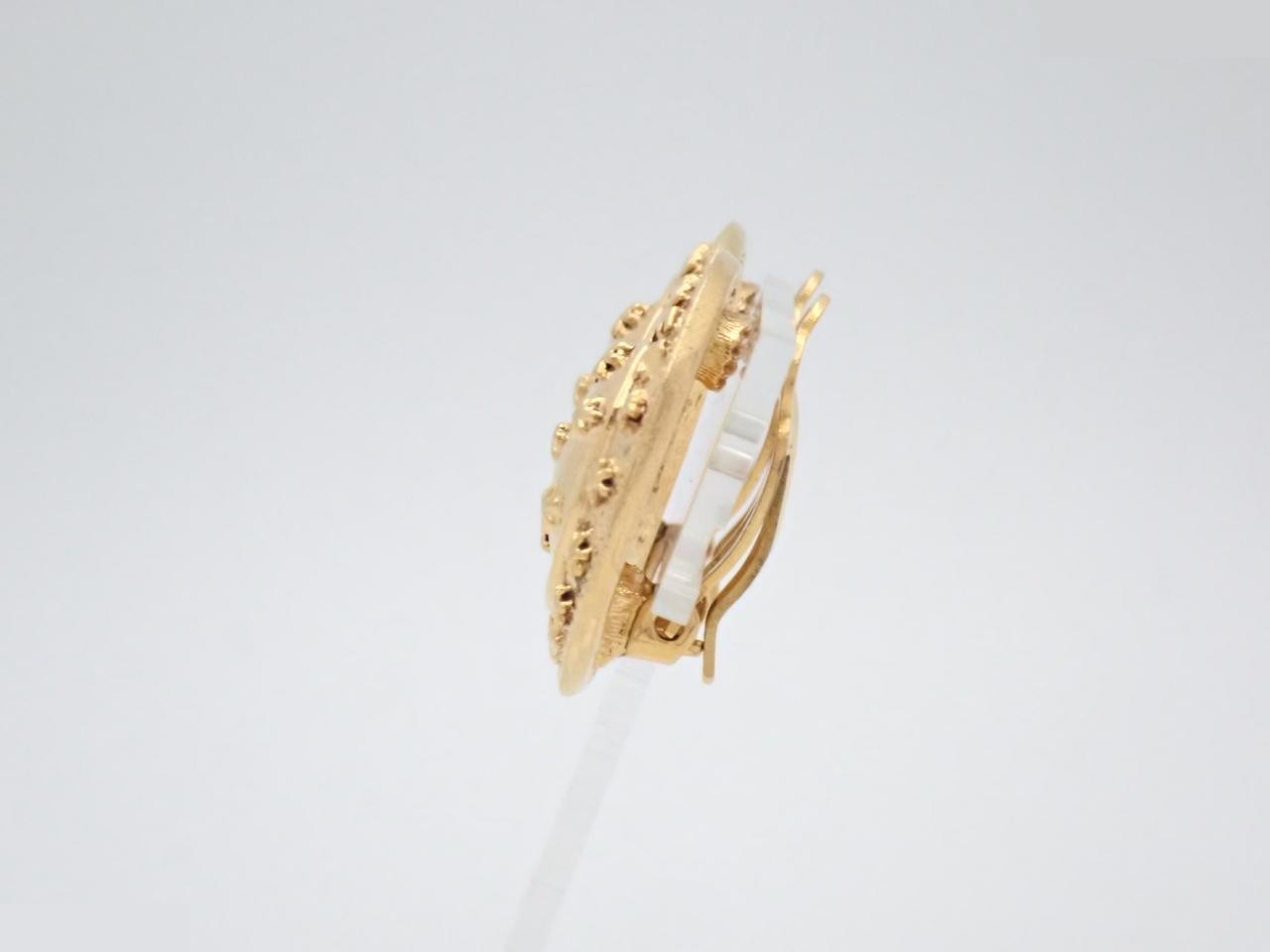 Logo Gold GP Earrings — view 3