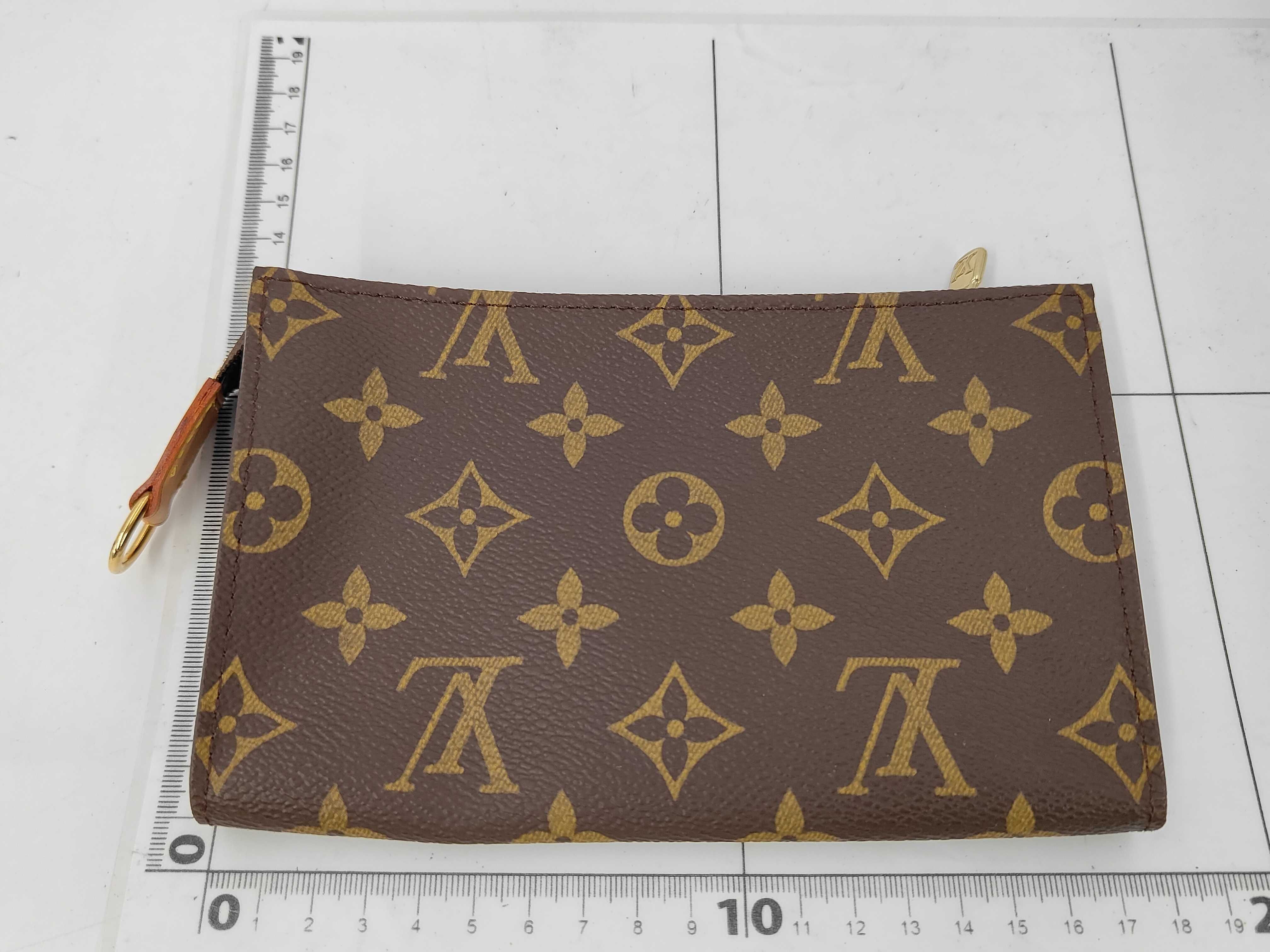 Monogram Louis Vuitton Monogram Bucket PM Attached Pouch FL1020 Pouch — view 2