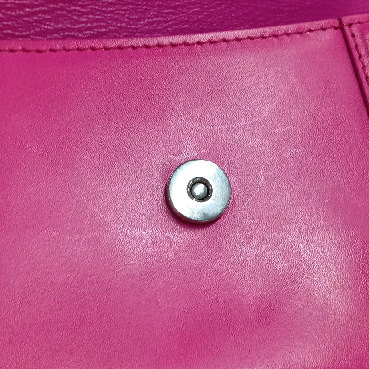 Hourglass XS 592833 Leather 2-Way Handbag Pink — view 14