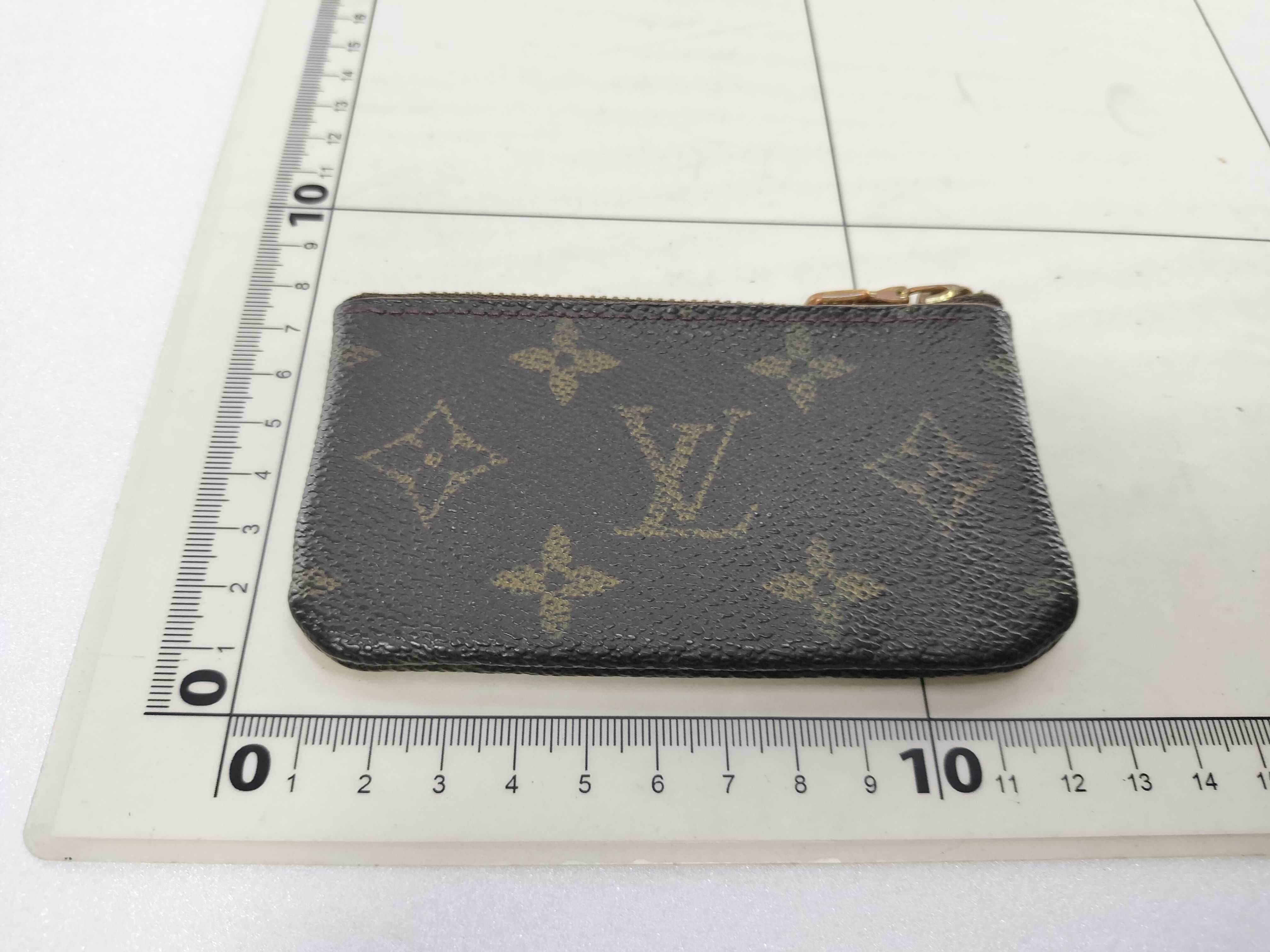 Monogram Louis Vuitton Pochette Cle Monogram Coin Case — view 2