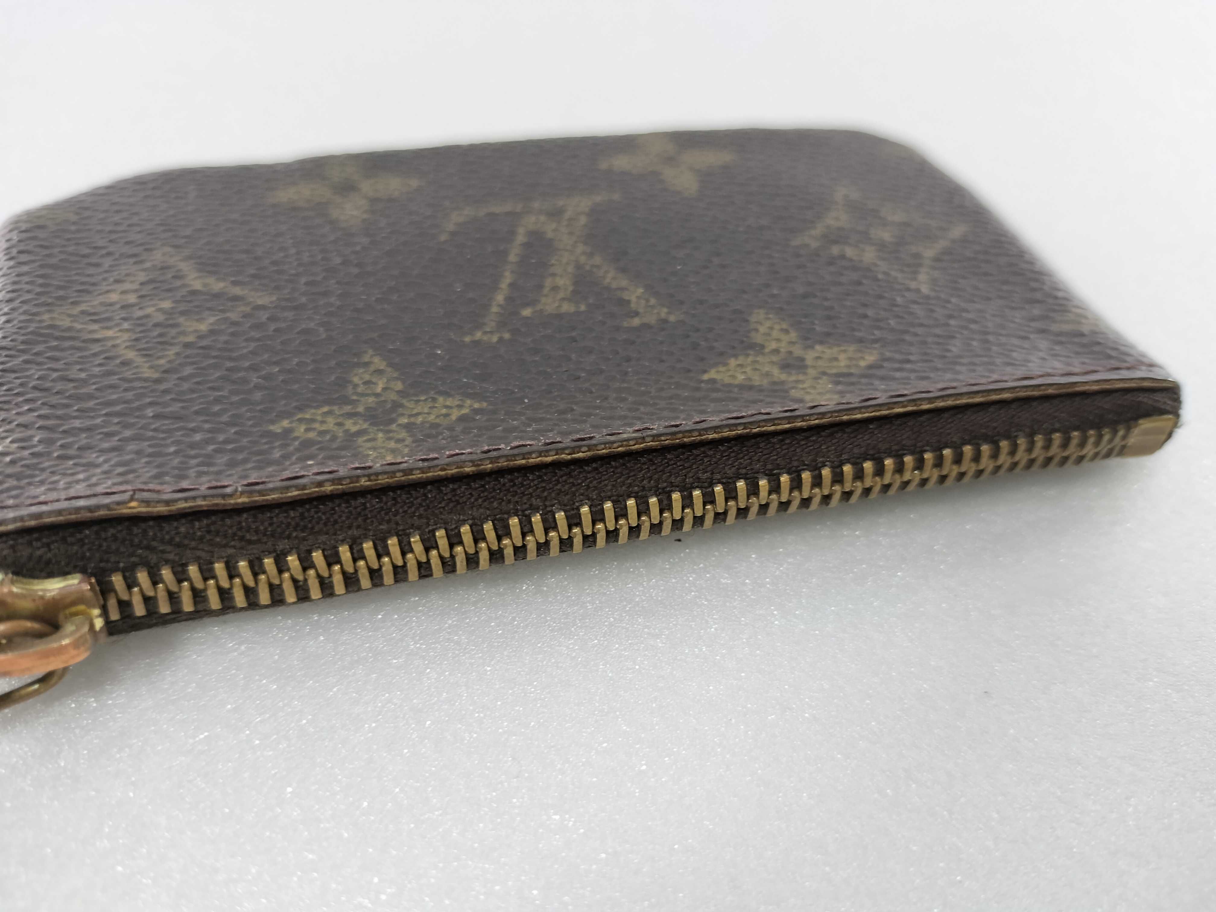 Monogram Louis Vuitton Pochette Cle Monogram Coin Case — view 6