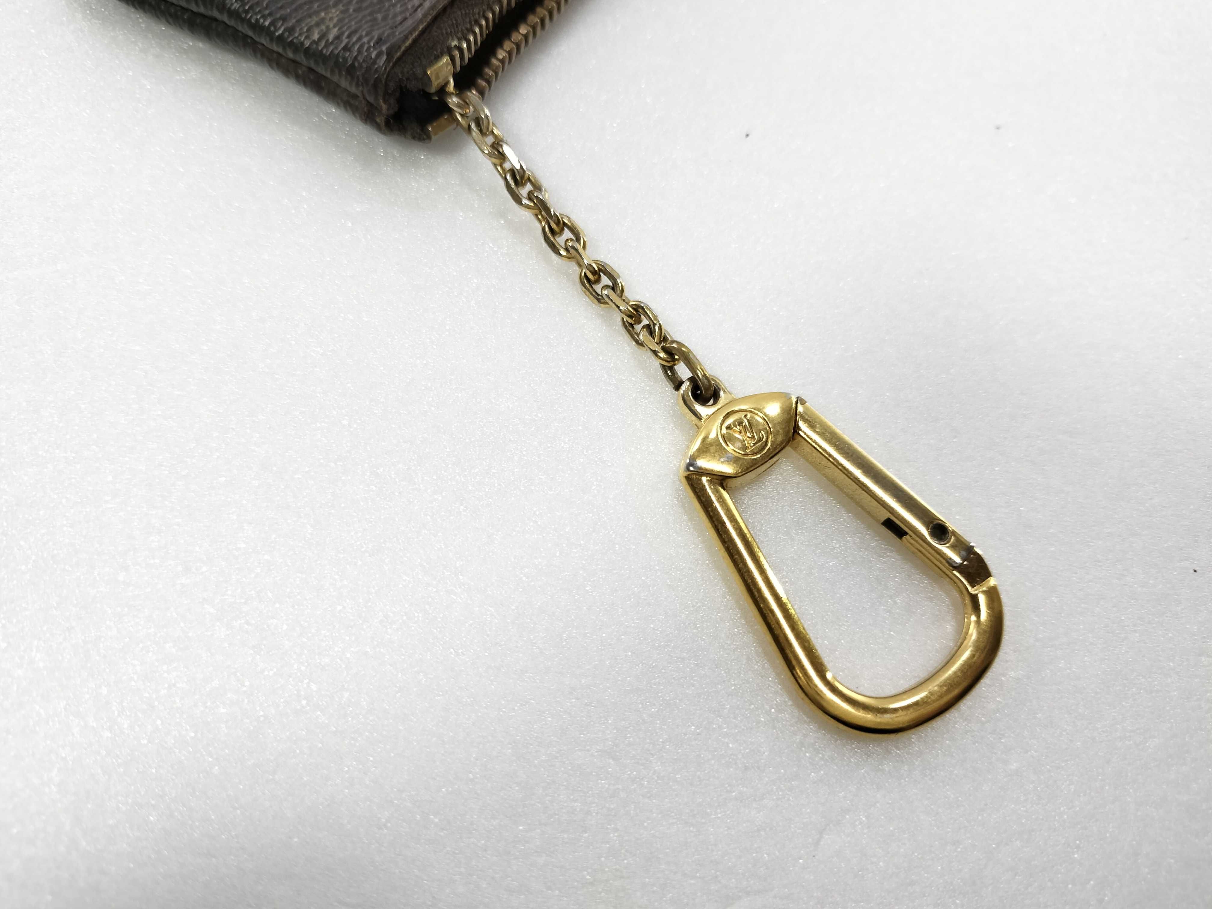 Monogram Louis Vuitton Pochette Cle Monogram Coin Case — view 7