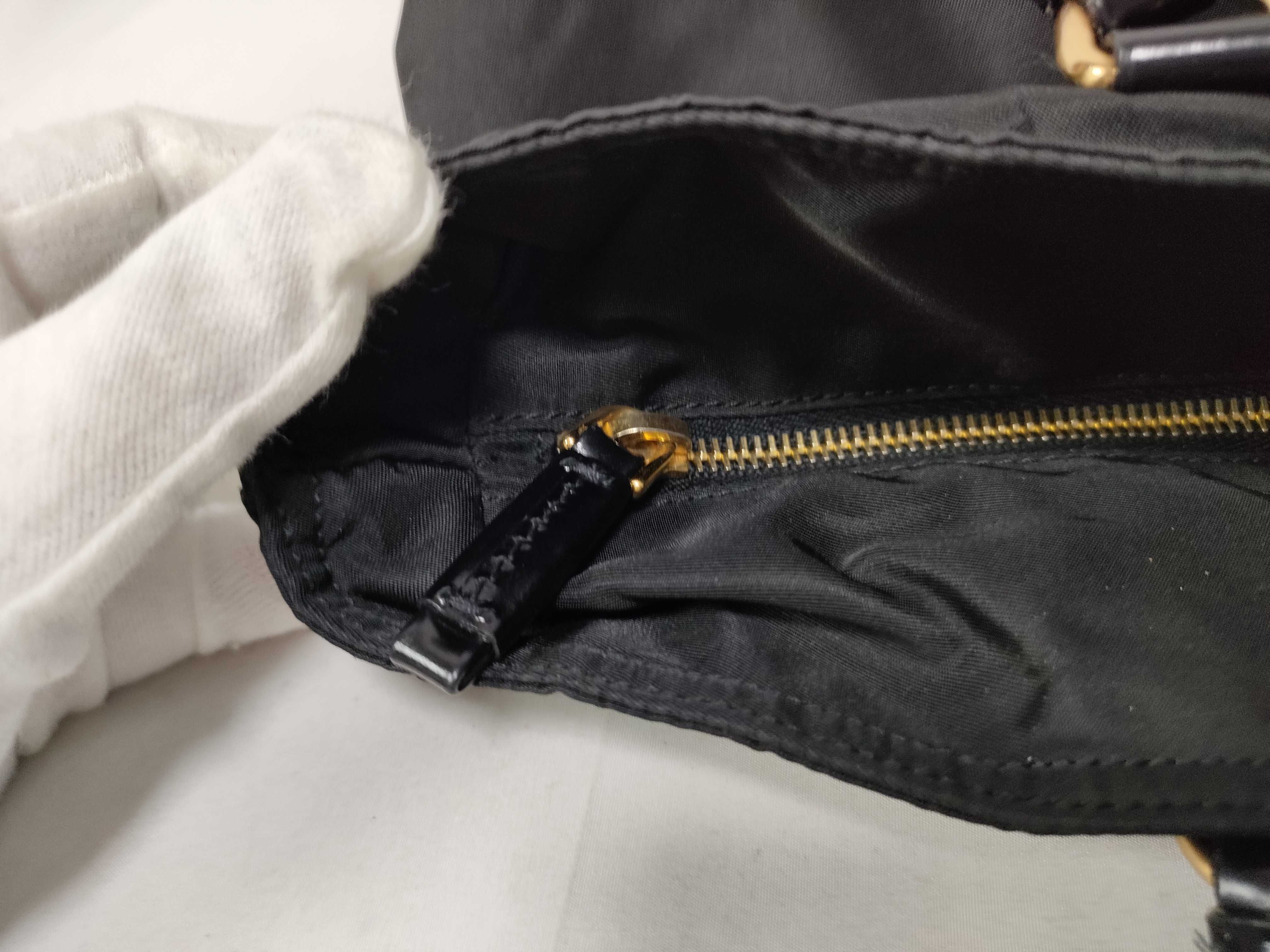 Tote Bag Nylon Perforated Black Tote Bag — view 10