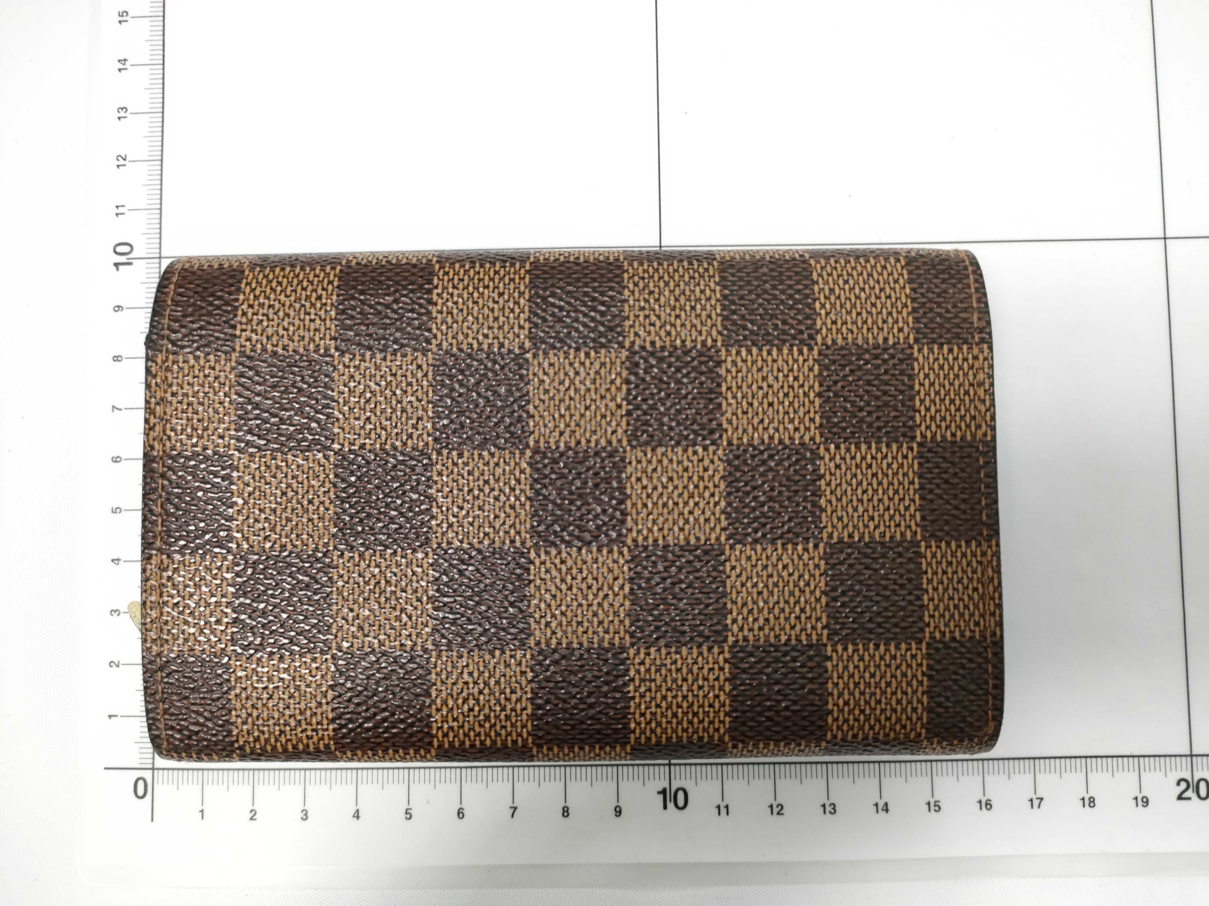 Damier Louis Vuitton Wallet Damier Portemonnaie Bietrezor Wallet — view 2