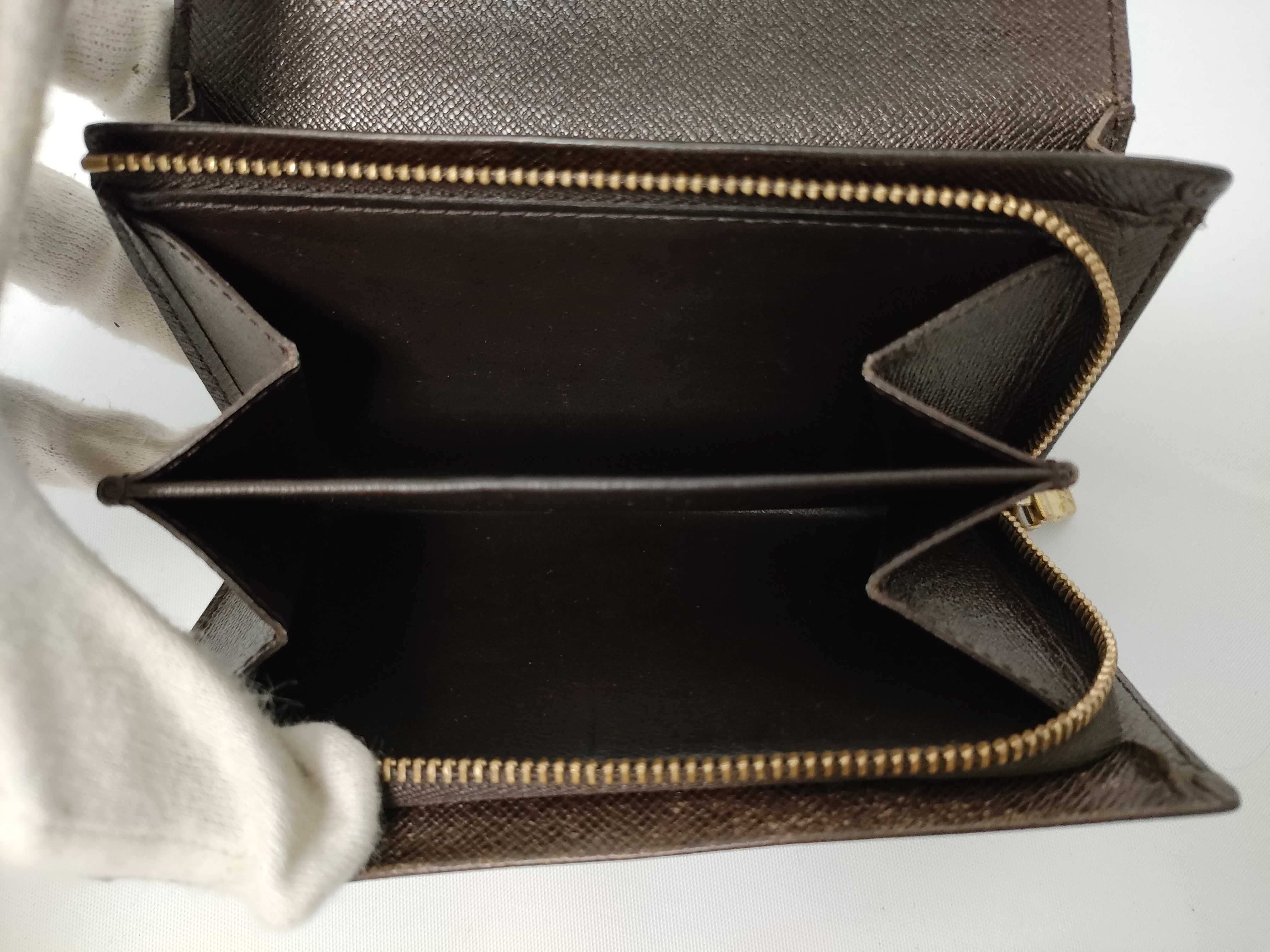 Damier Louis Vuitton Wallet Damier Portemonnaie Bietrezor Wallet — view 11