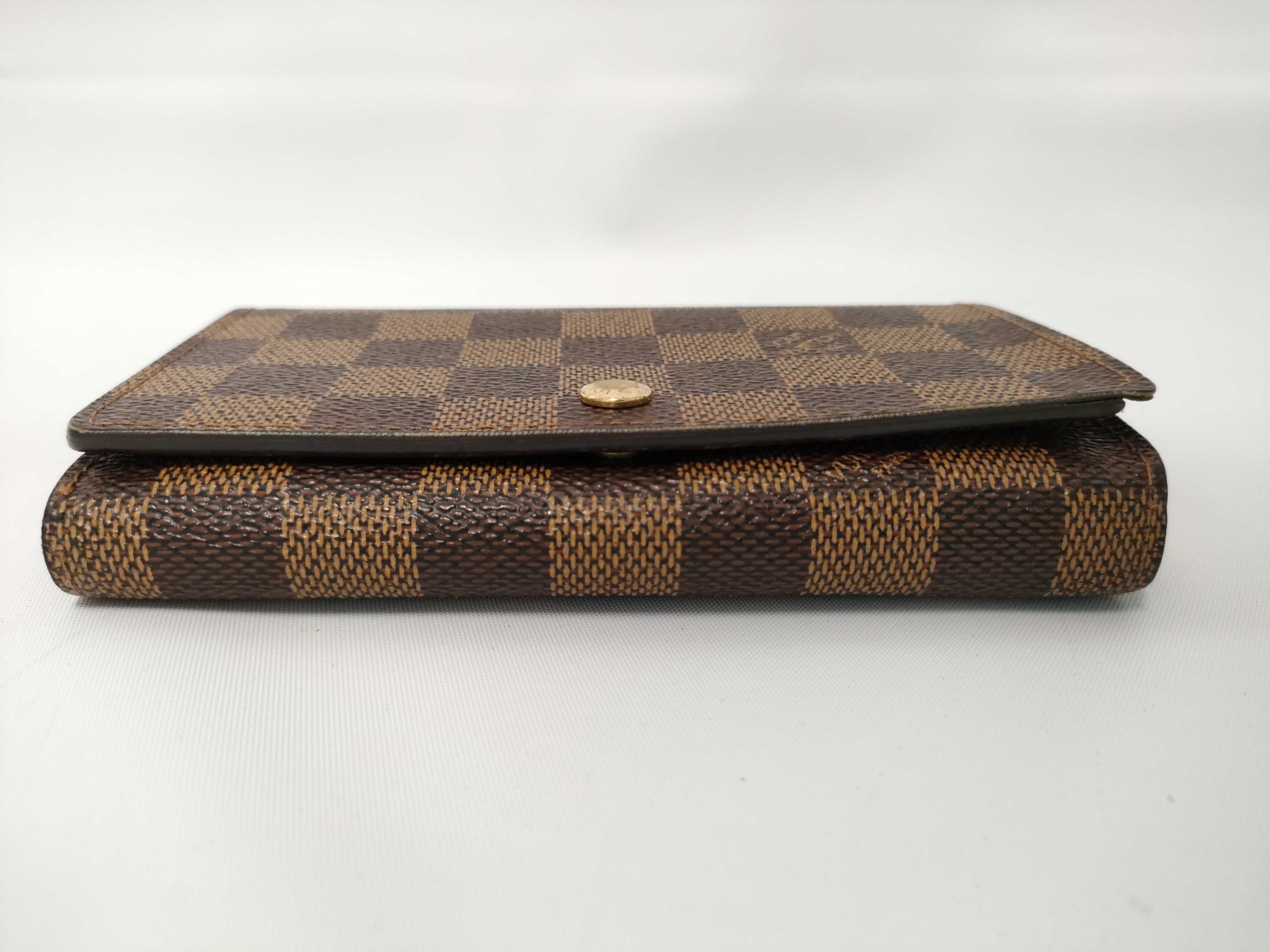Damier Louis Vuitton Wallet Damier Portemonnaie Bietrezor Wallet — view 3
